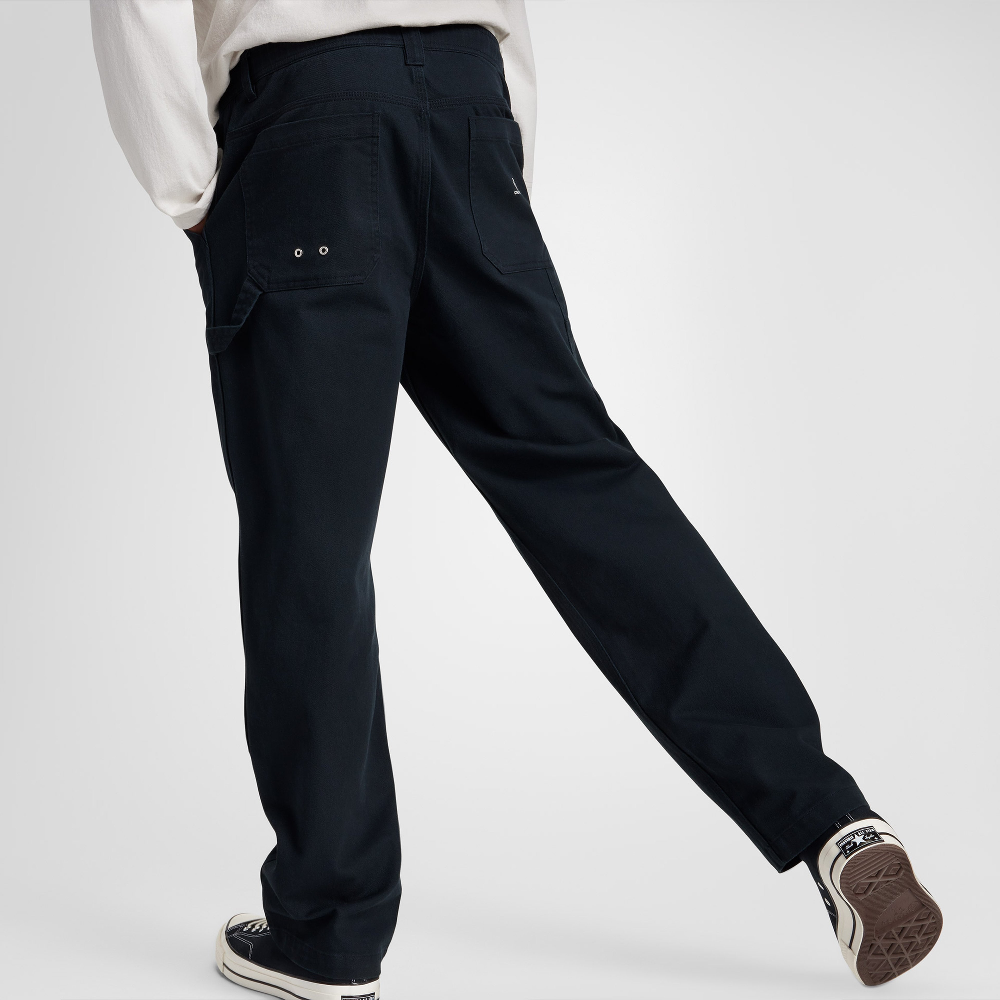 Converse Double Knee Harbor Erkek Siyah Pantolon