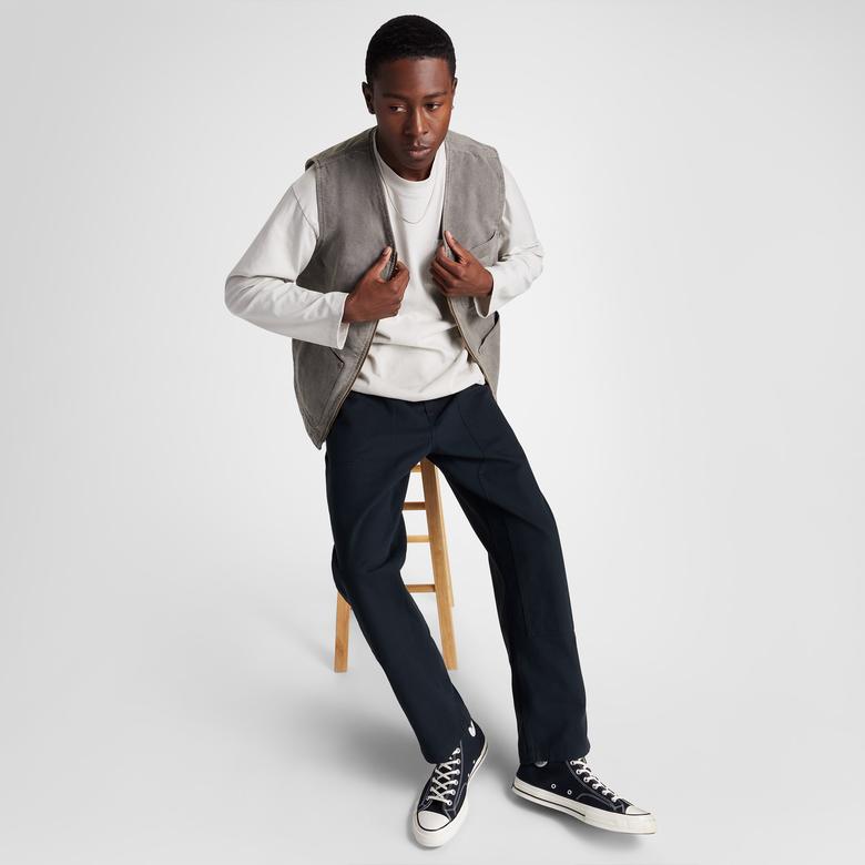 Converse Double Knee Harbor Erkek Siyah Pantolon