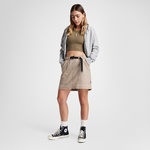 Converse Harbor Mini Skirt Kadın Kahverengi Etek