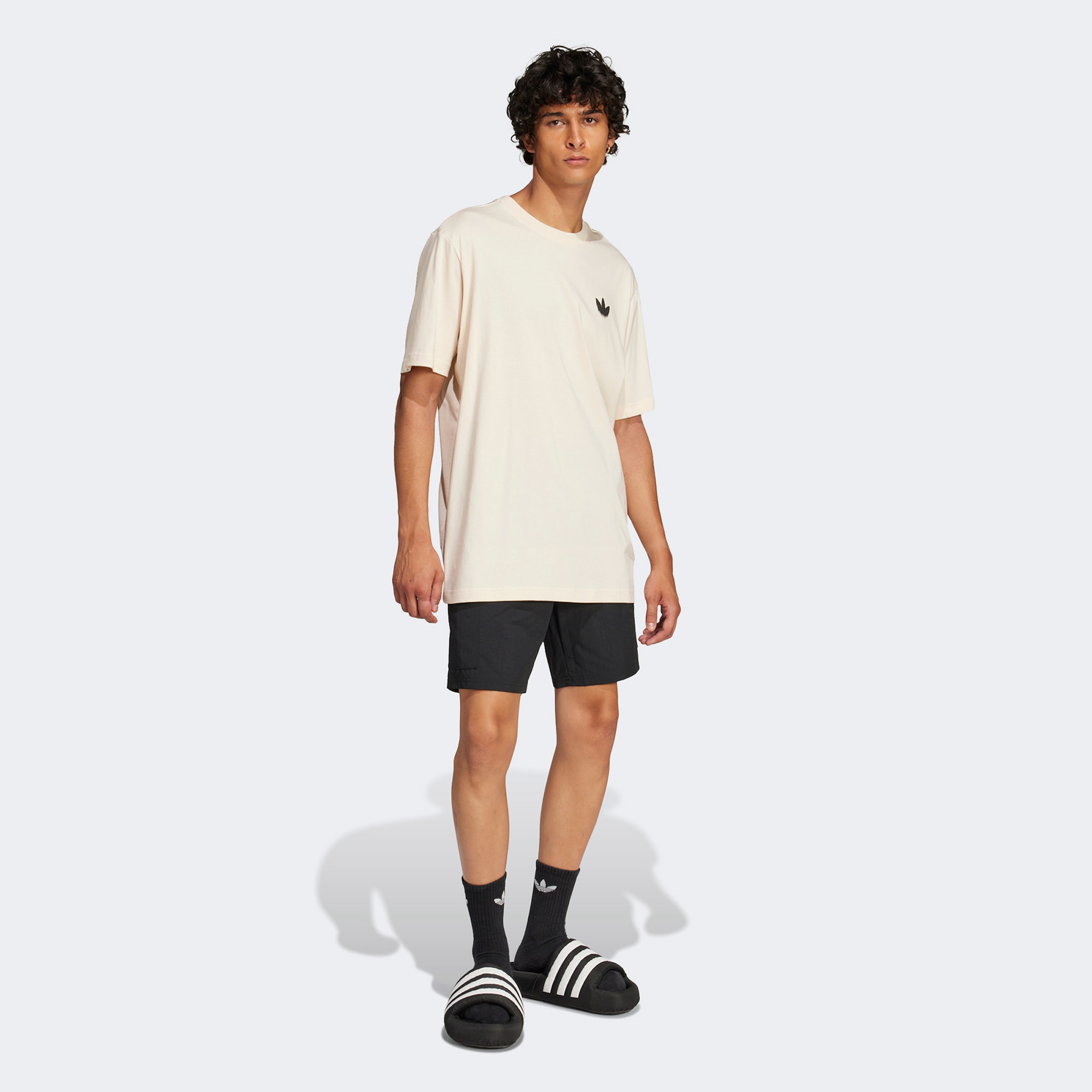 adidas Originals Skeleton Erkek Beyaz T-Shirt