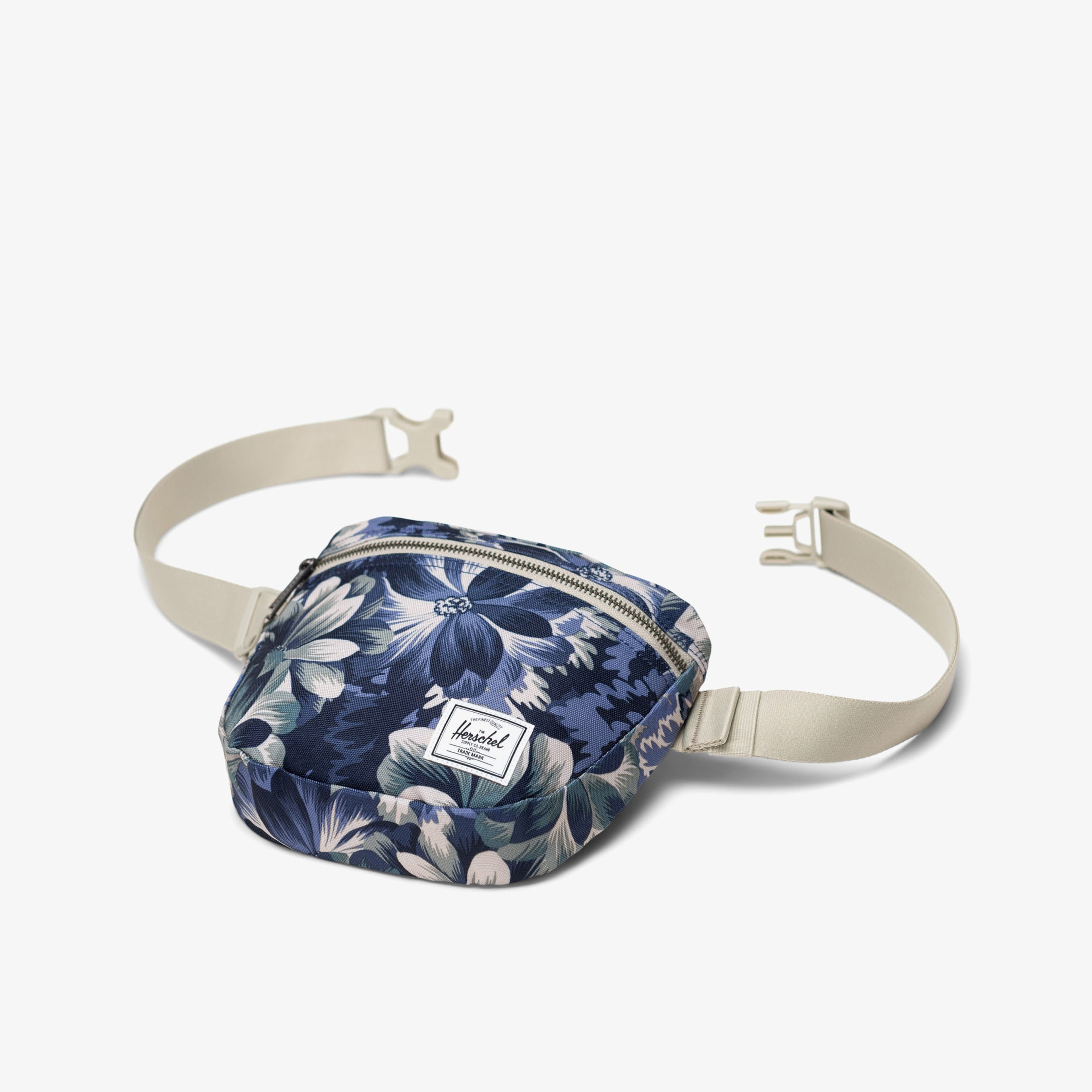 Herschel Floral Tapestry Settlement Unisex Mavi Bel Çantası