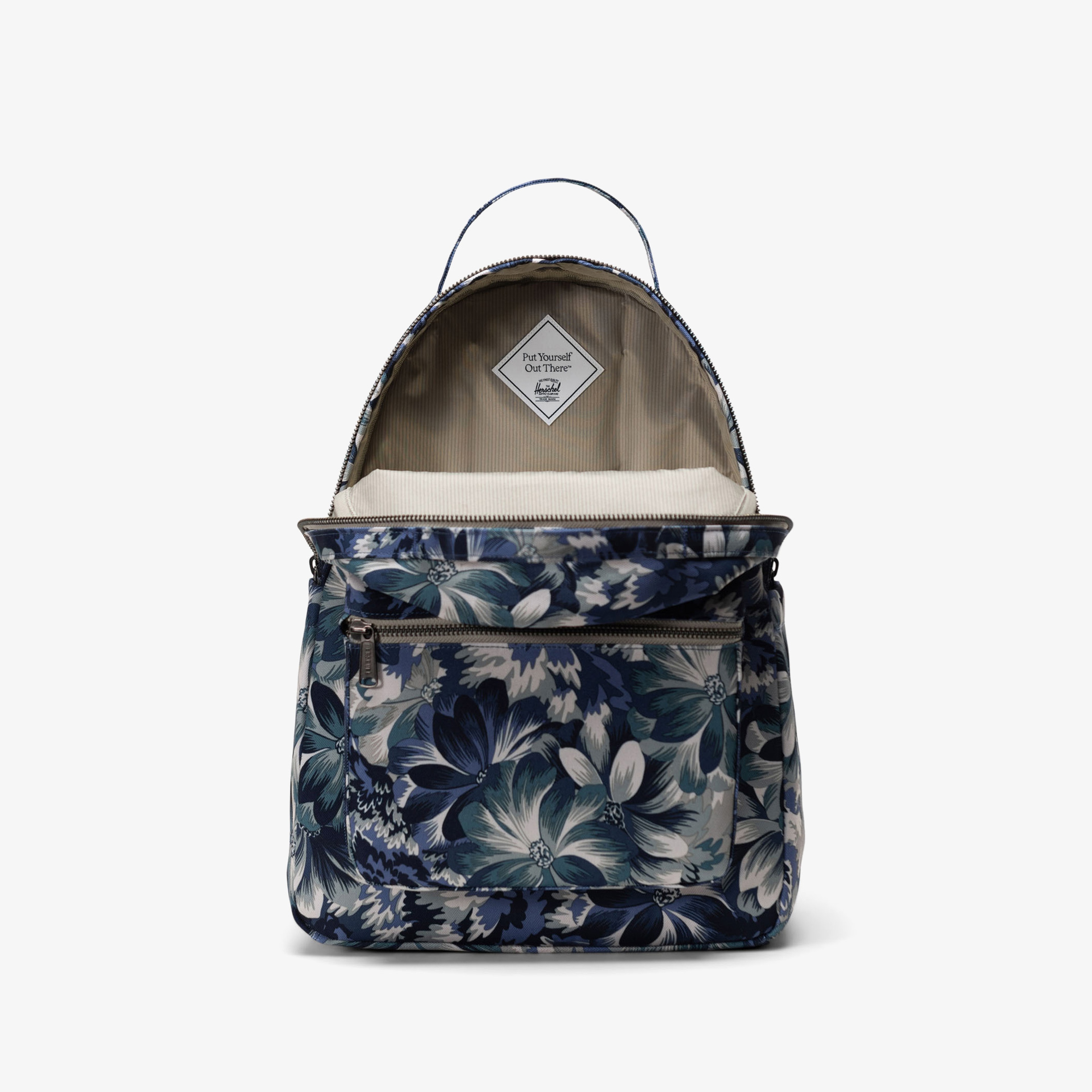 Herschel Floral Tapestry Unisex Mavi Sırt Çantası