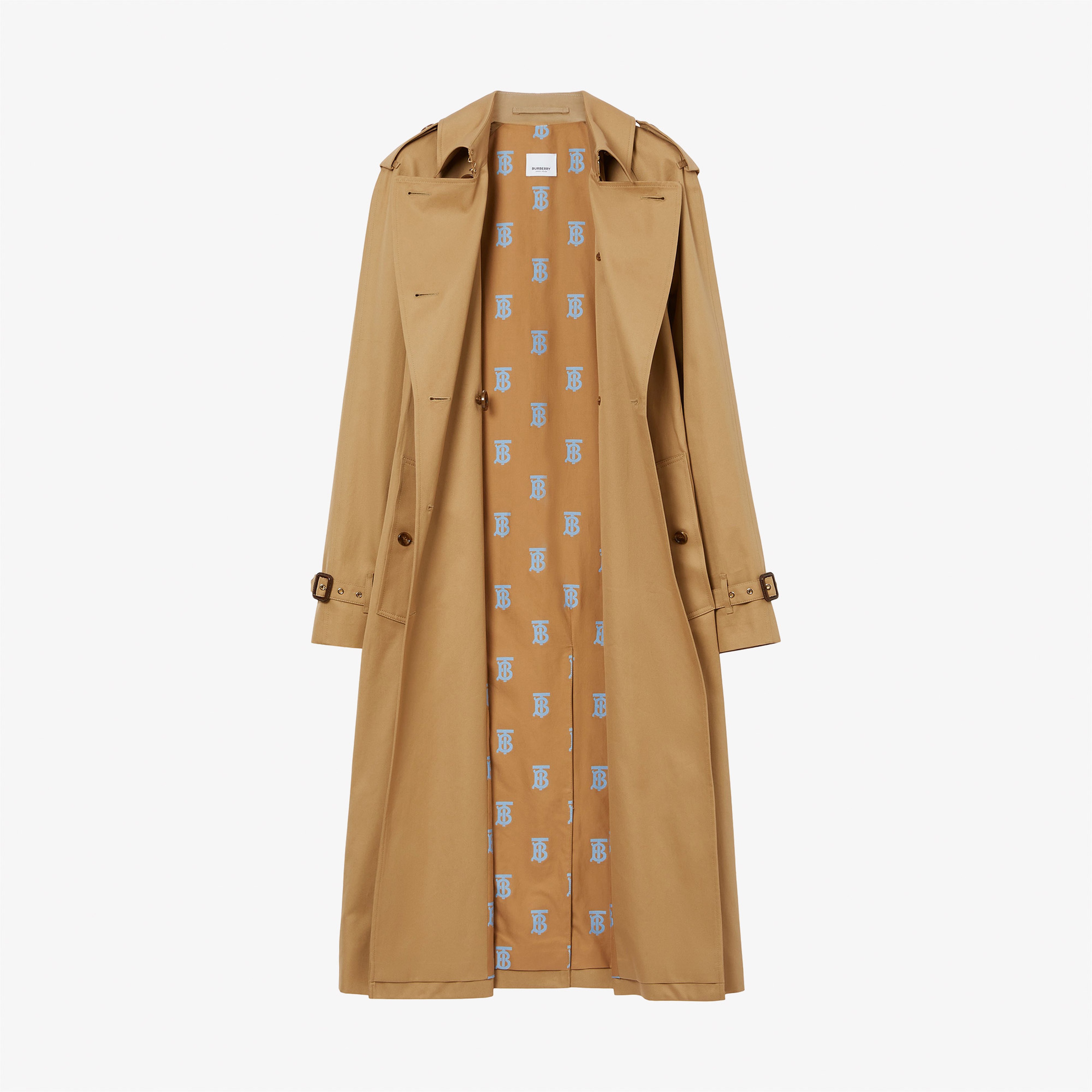 Burberry Kadın Kahverengi Pardesu