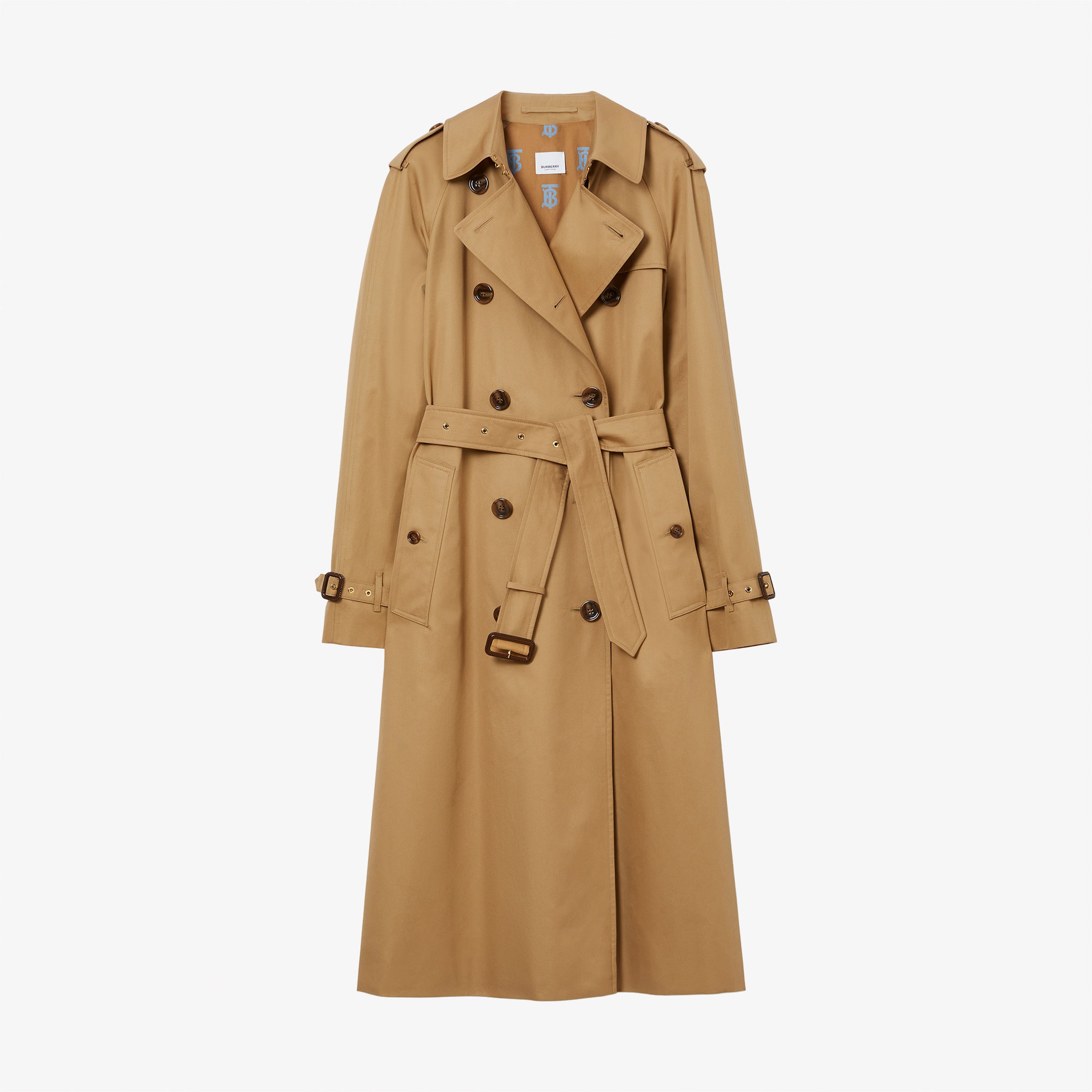 Burberry Kadın Kahverengi Pardesu