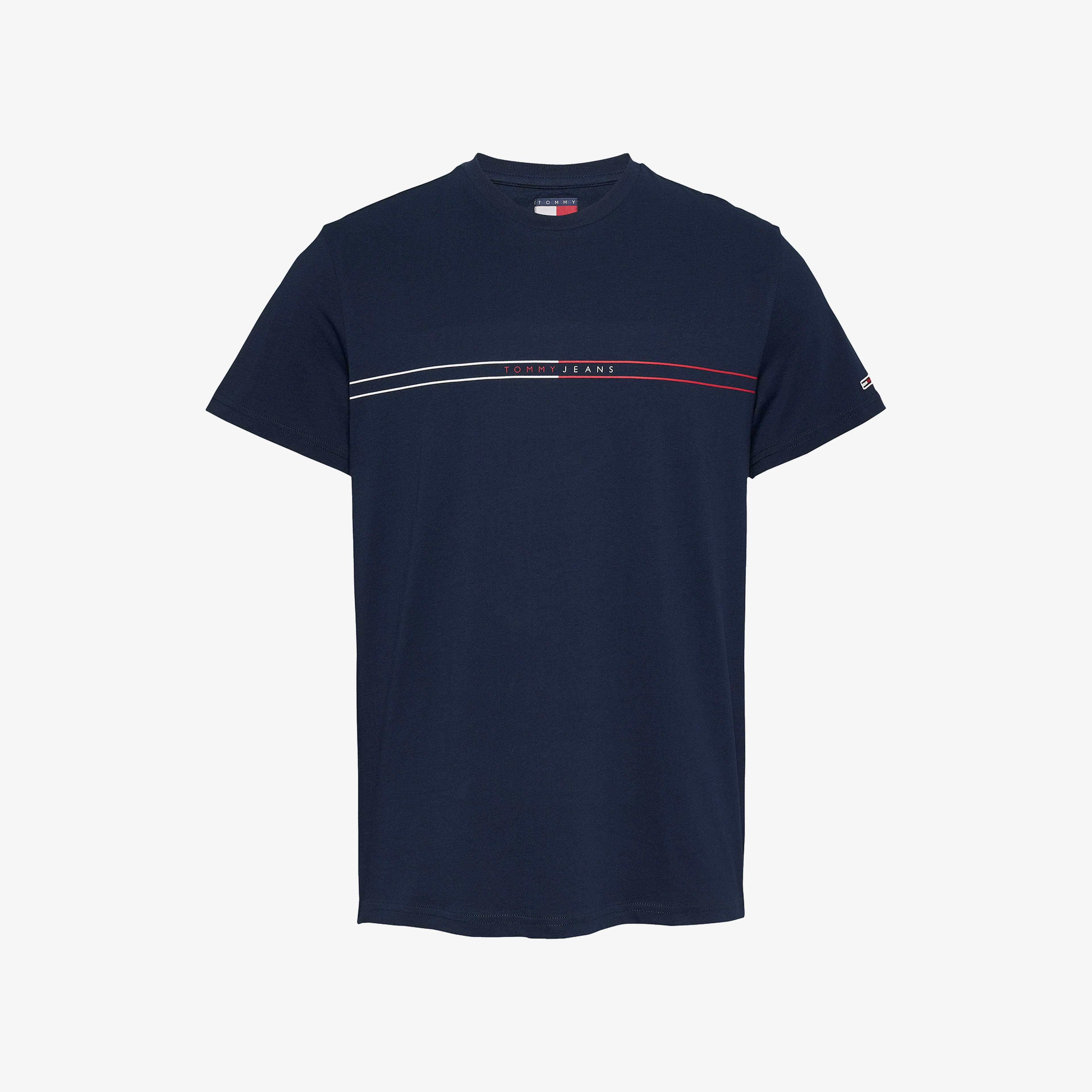 Tommy Hilfiger Erkek Mavi T-Shirt
