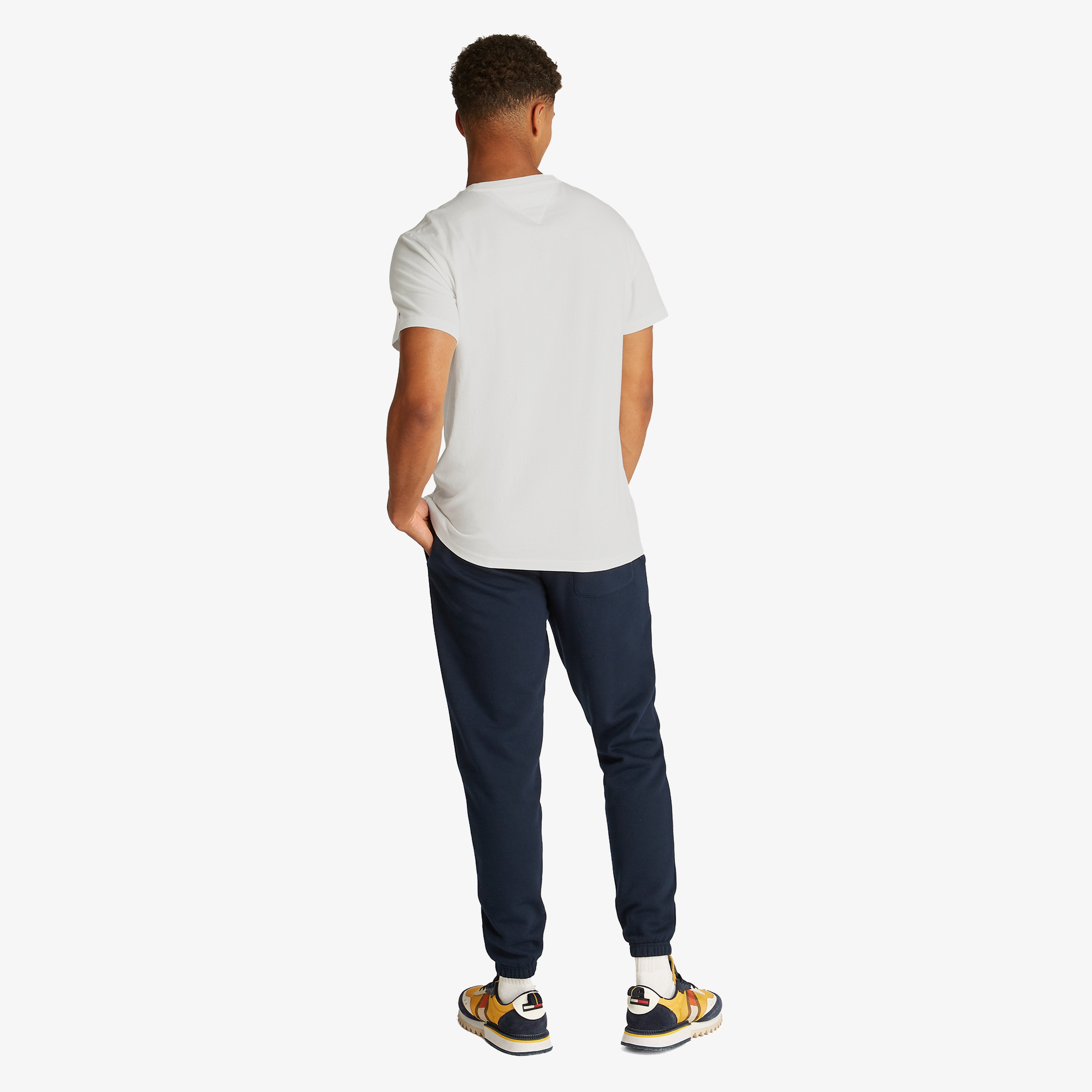 Tommy Hilfiger Erkek Beyaz T-Shirt