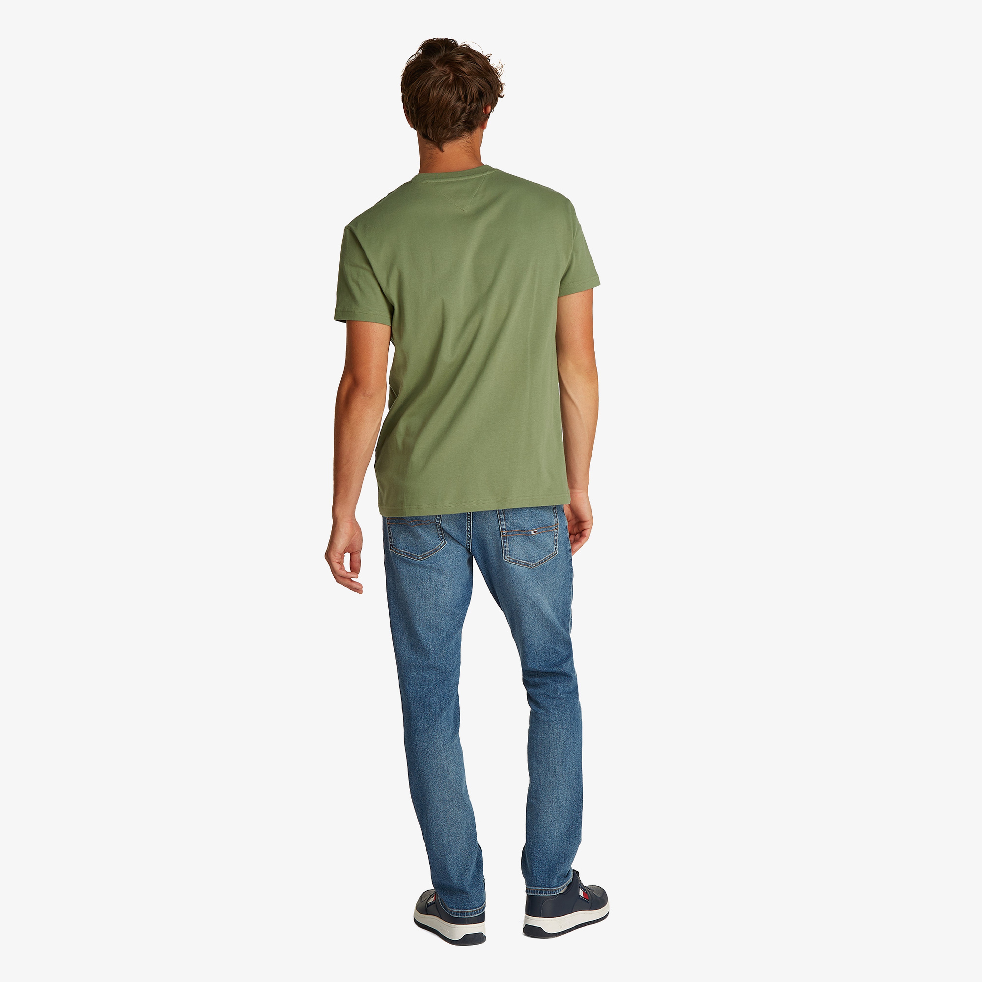 Tommy Hilfiger Erkek Yeşil T-Shirt