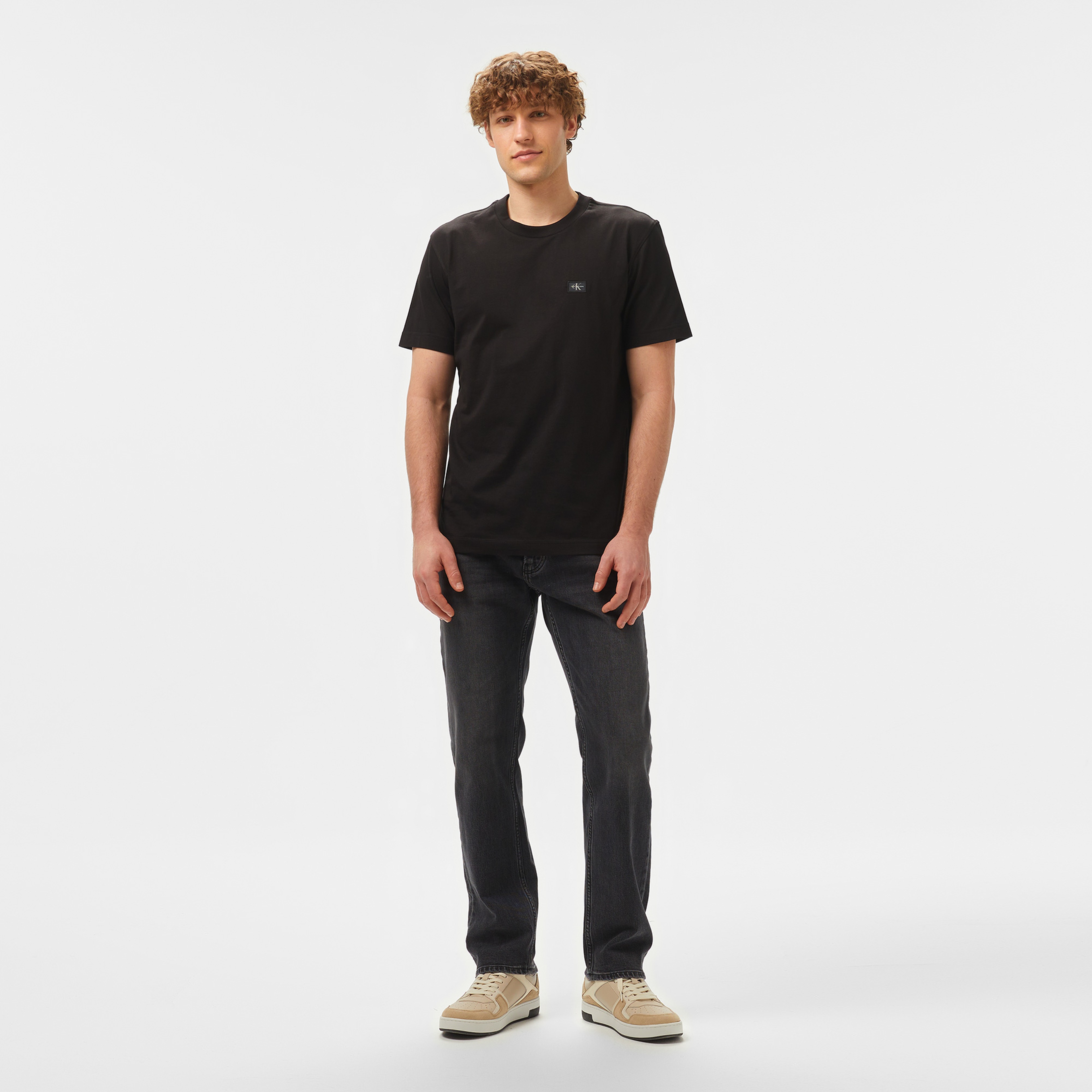 Calvin Klein Erkek Siyah T-Shirt