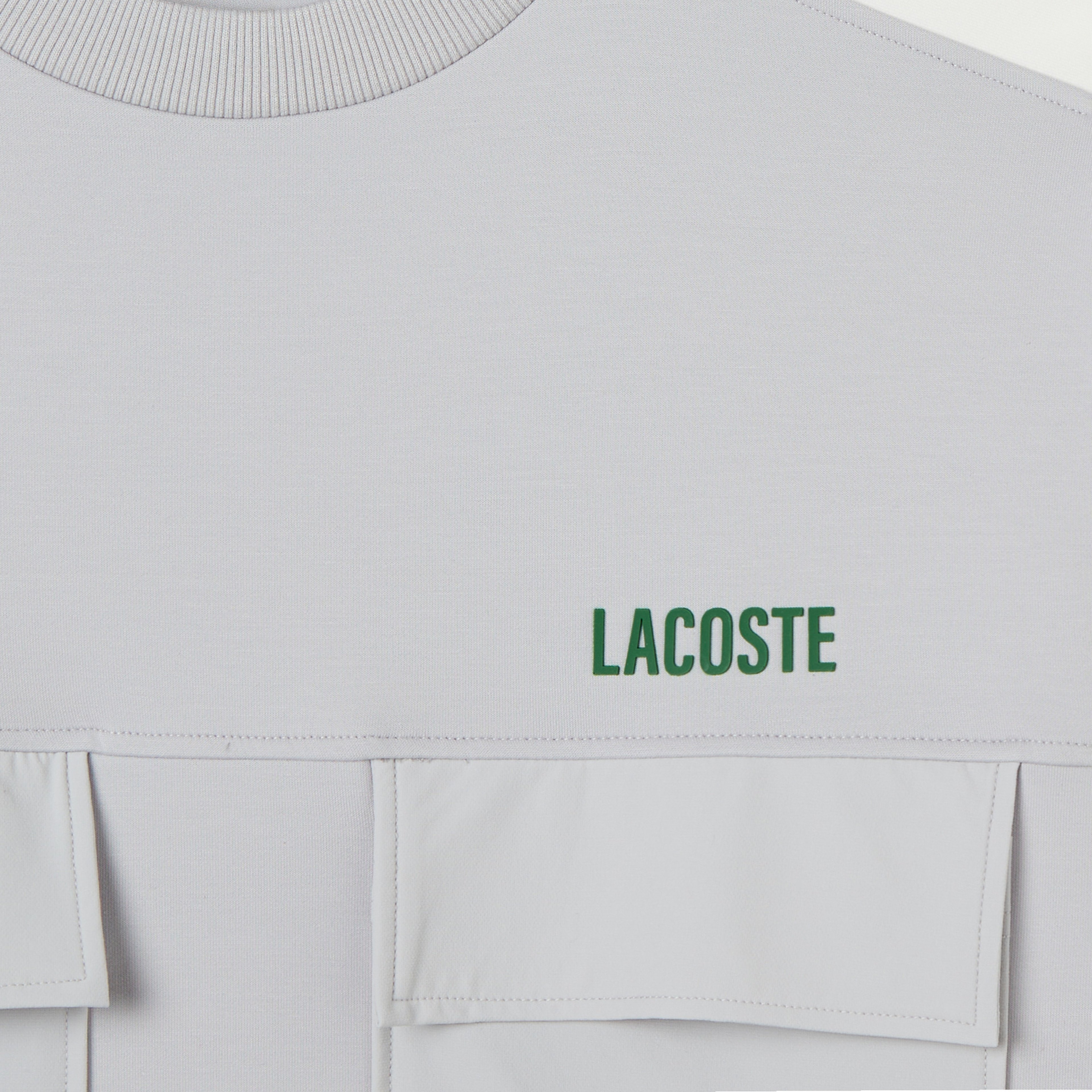 Lacoste House of SuperStep x Lacoste Kadın Gri Sweatshirt