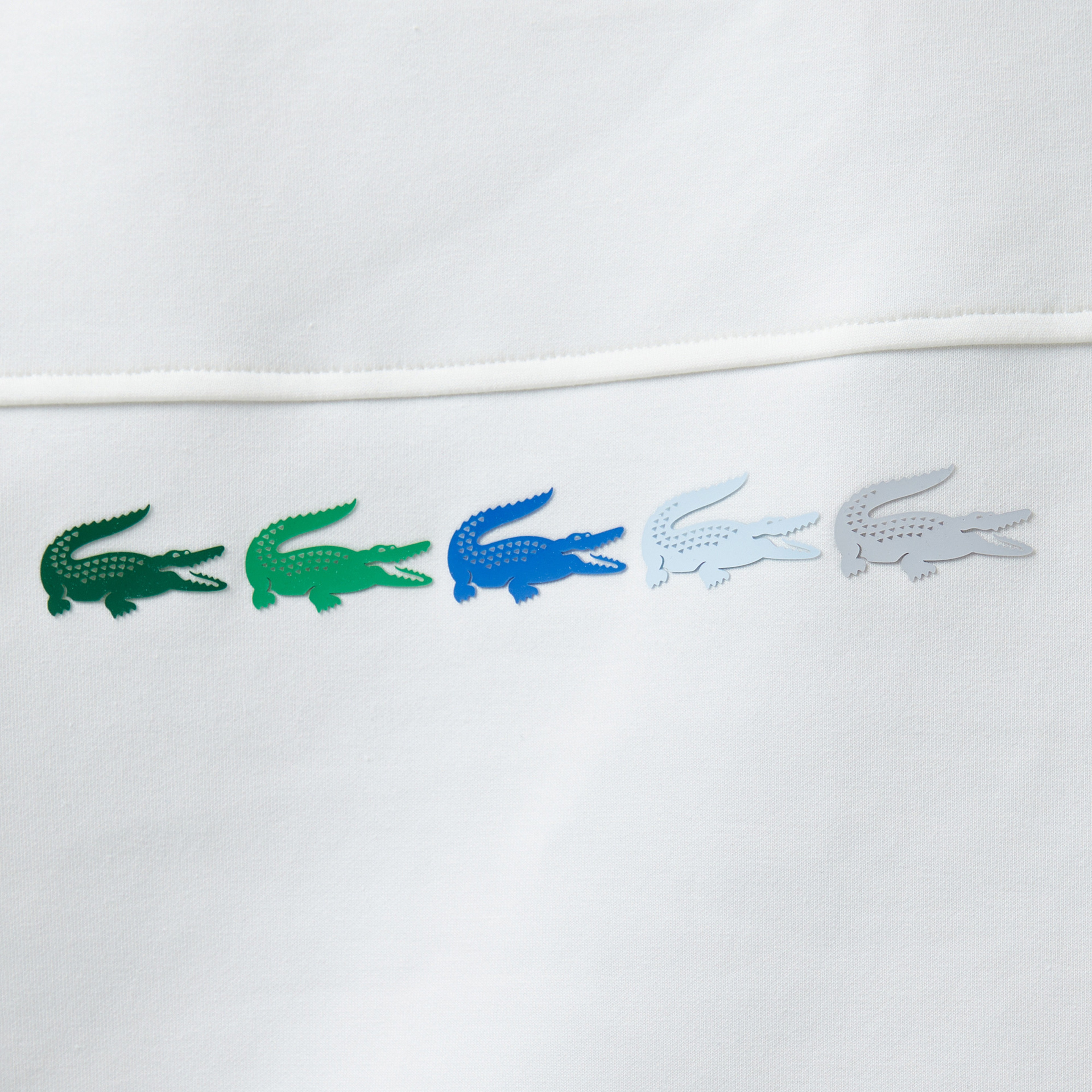 Lacoste House of SuperStep x Lacoste Kadın Beyaz Sweatshirt