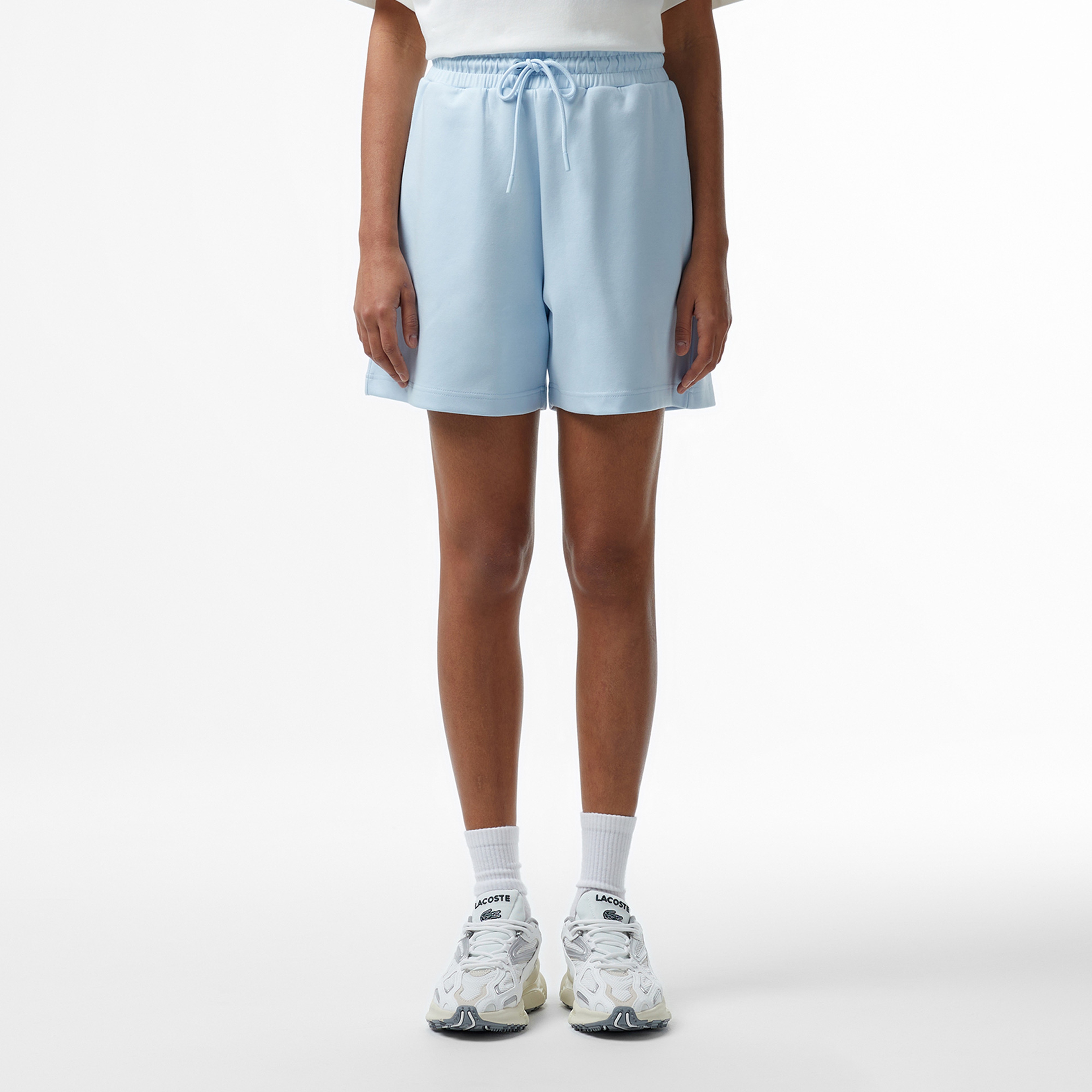 Lacoste House of SuperStep x Lacoste Kadın Mavi Şort