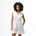 Lacoste House of SuperStep x Lacoste Kadın Beyaz Elbise