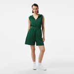 Lacoste House of SuperStep x Lacoste Kadın Yeşil Elbise