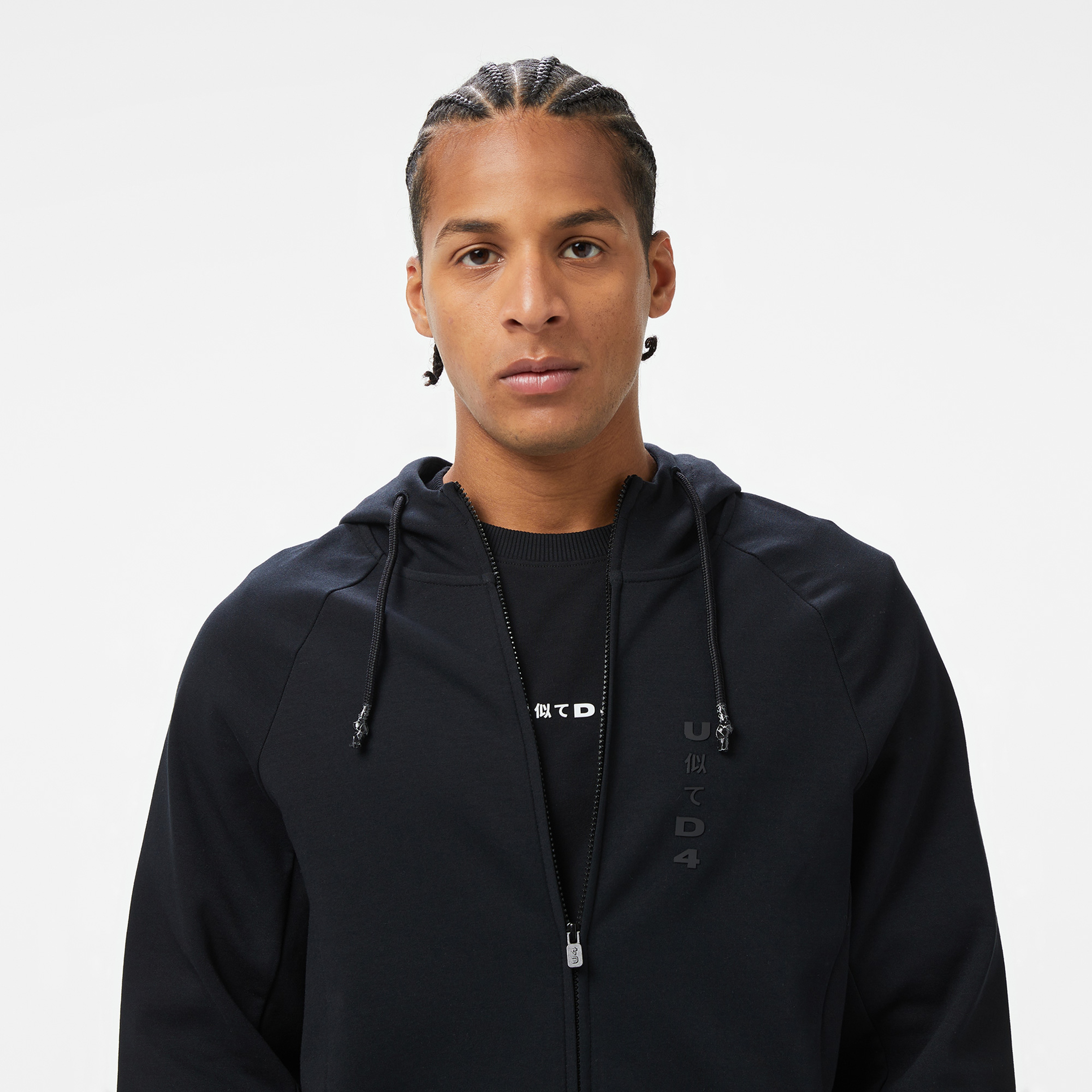 UNITED4 Regular Erkek Siyah Sweashirt