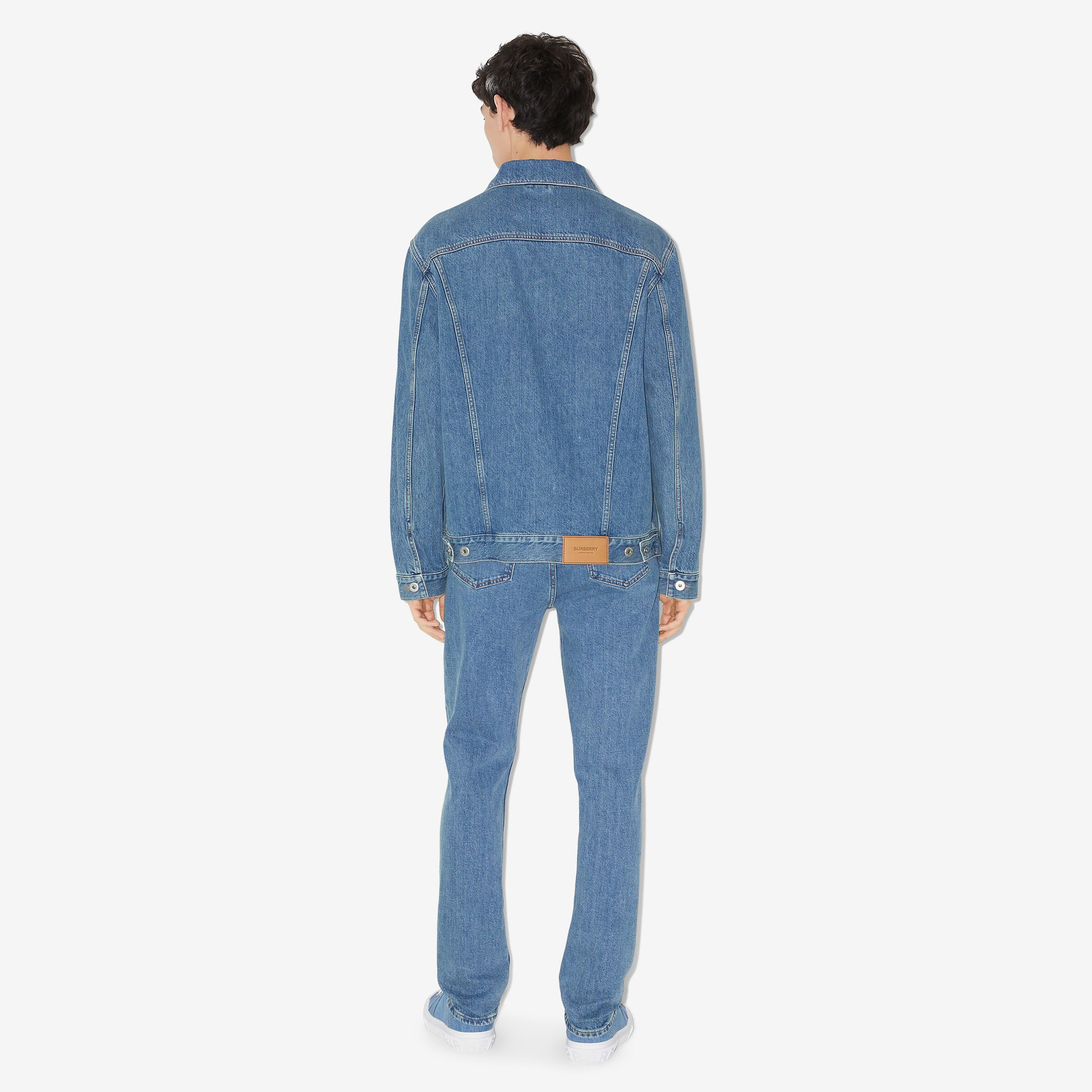 Burberry Erkek Mavi Mont