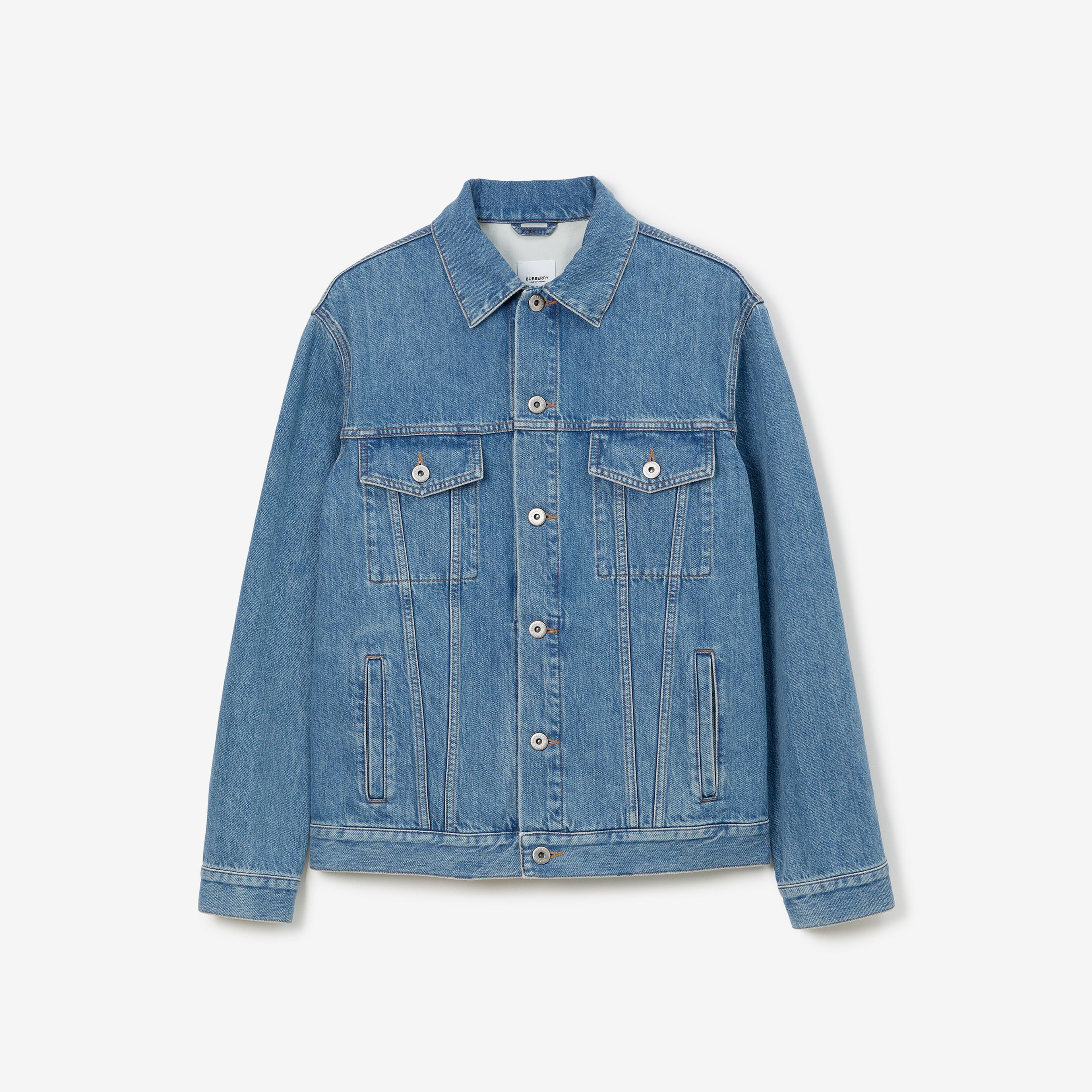 Burberry Erkek Mavi Mont