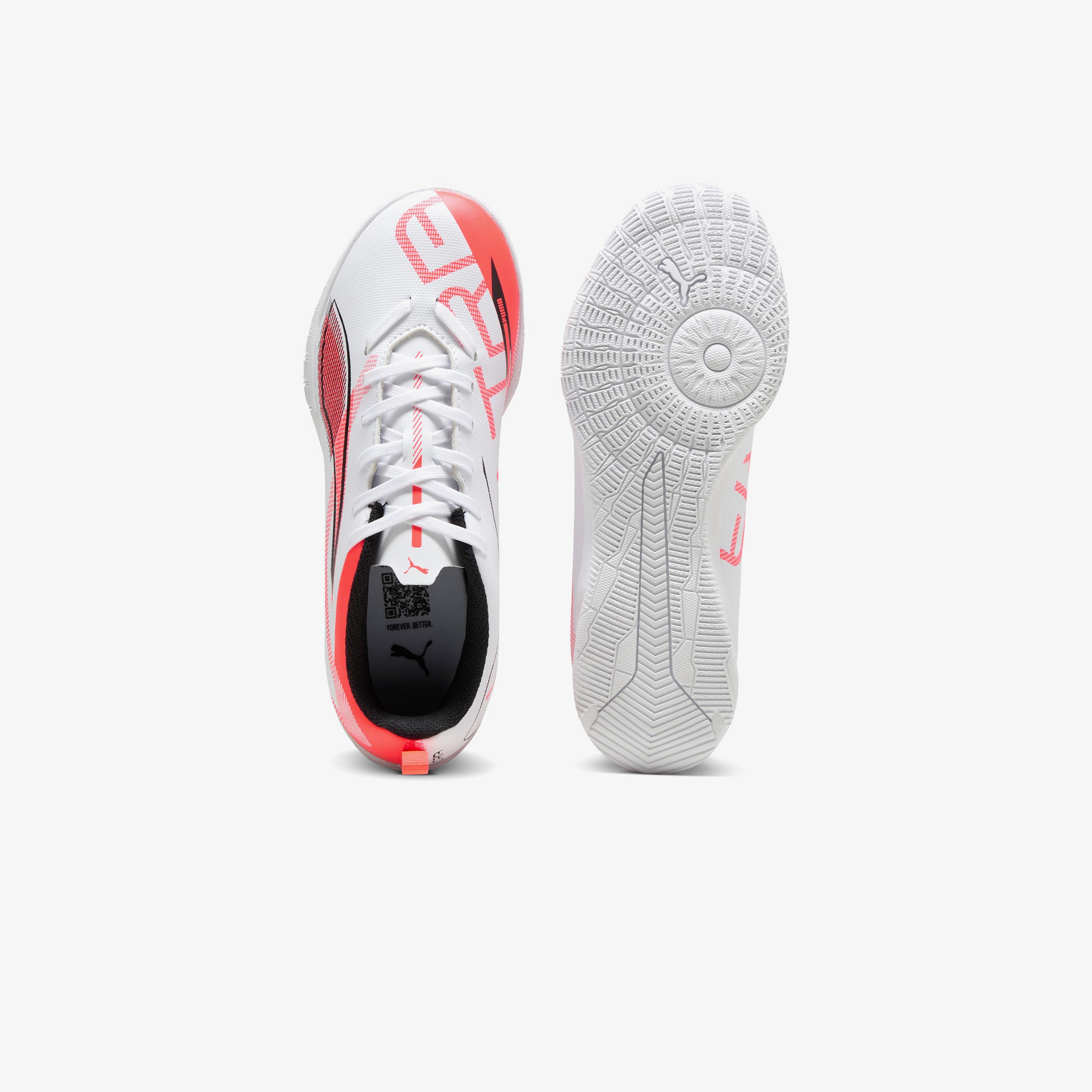 Puma Ultra 5 Play it Jr Çocuk Beyaz Krampon