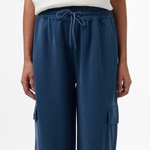 Kadın Relaxed Fit Koyu Mavi Eşofman Altı