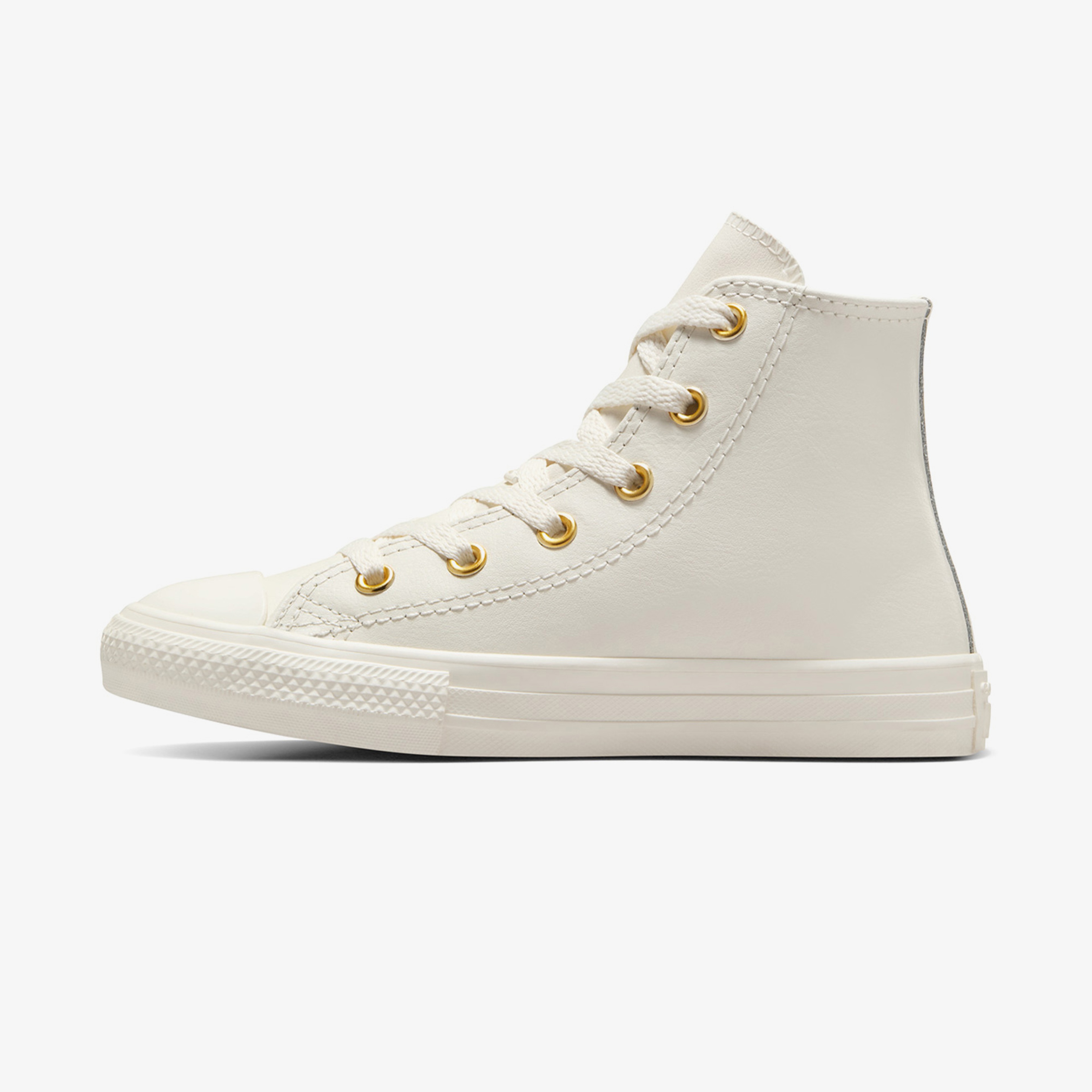 Converse Chuck Taylor All Star Taylored Lux Çocuk Krem Deri Sneaker