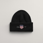 GANT Unisex Siyah Logolu Bere