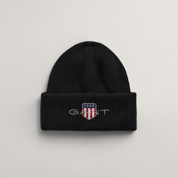 GANT Unisex Siyah Logolu Bere