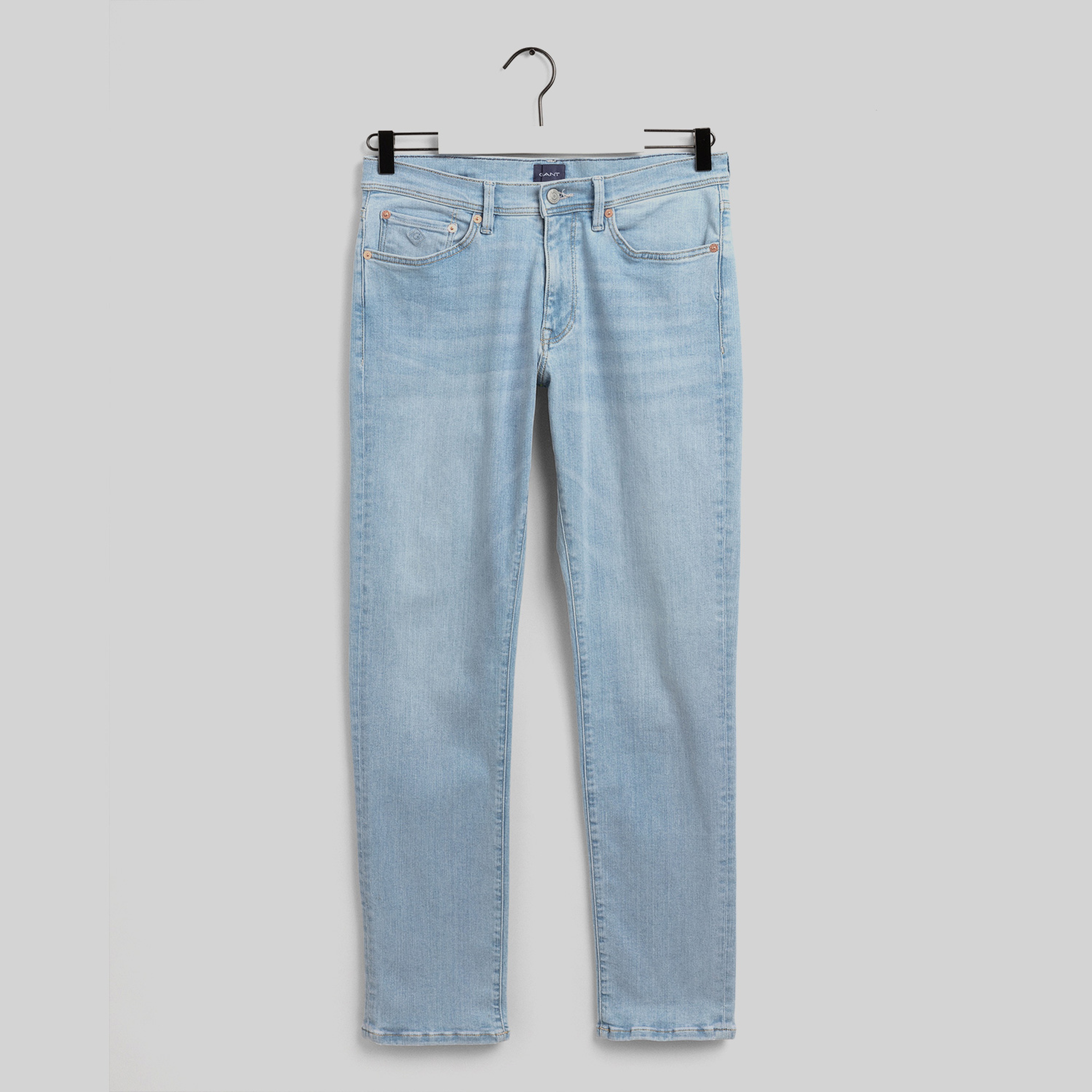 Gant Erkek Mavi Extra Slim Fit Jean Pantolon