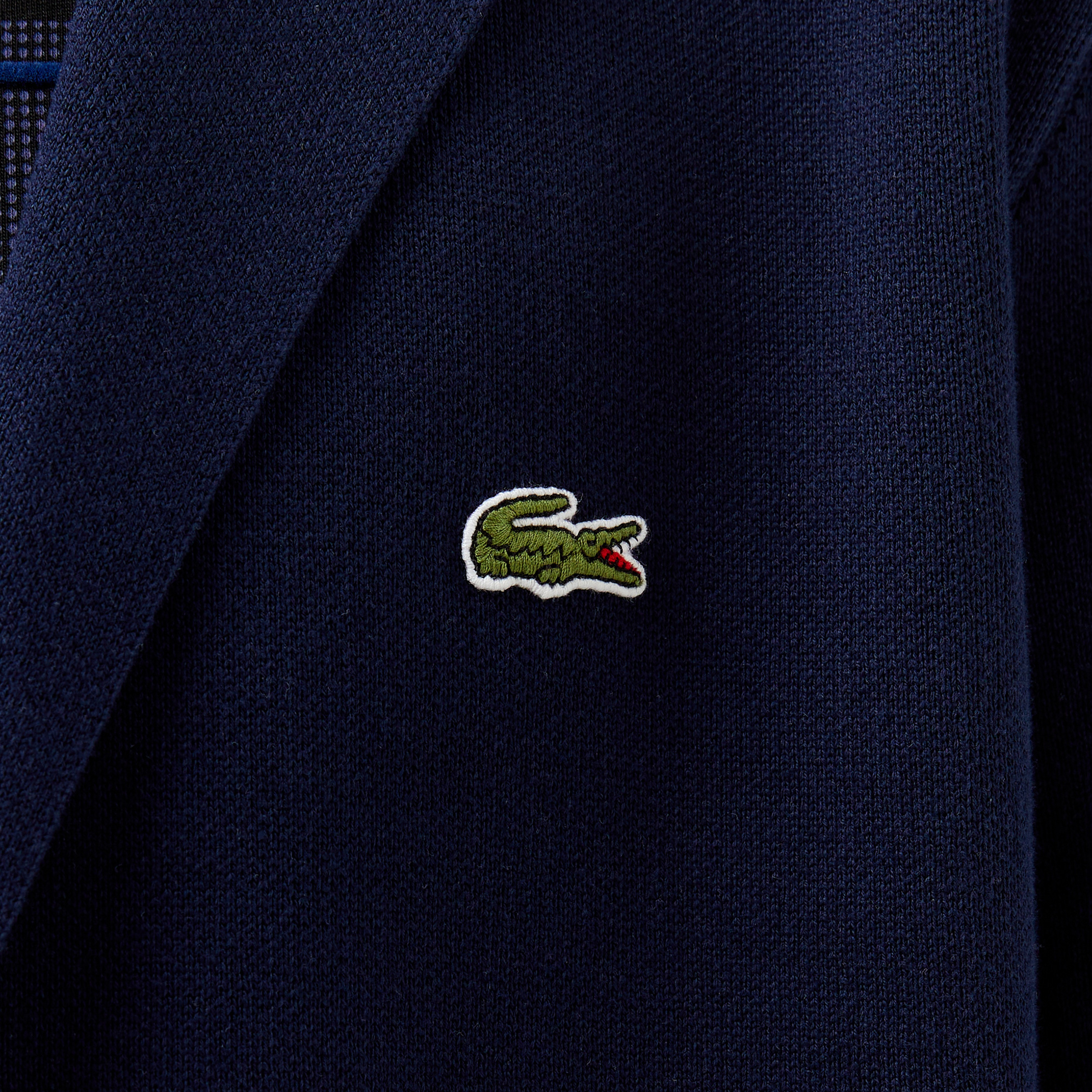 Erkek Classic Fit V Yaka Lacivert Hırka