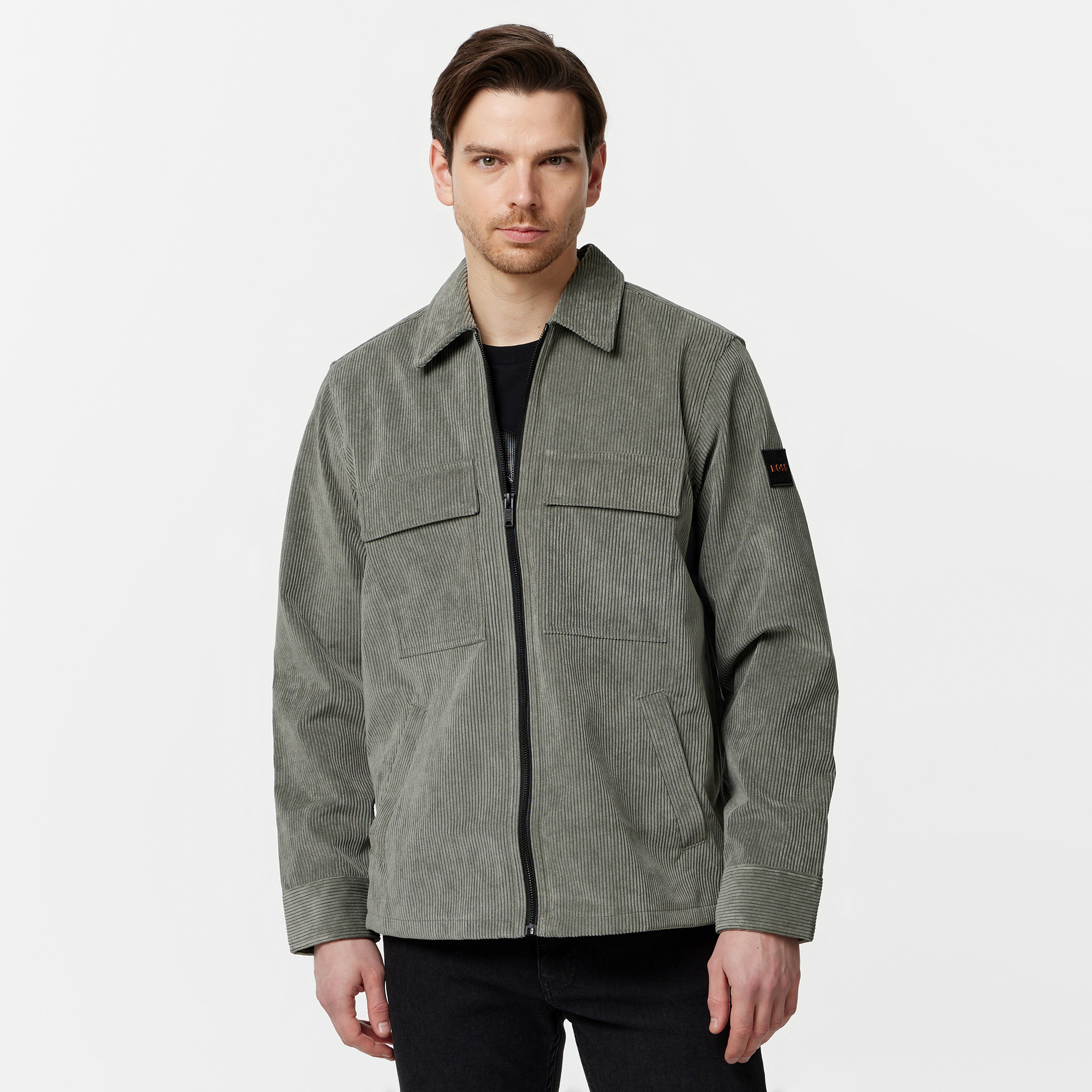 Boss Erkek Gri Ceket