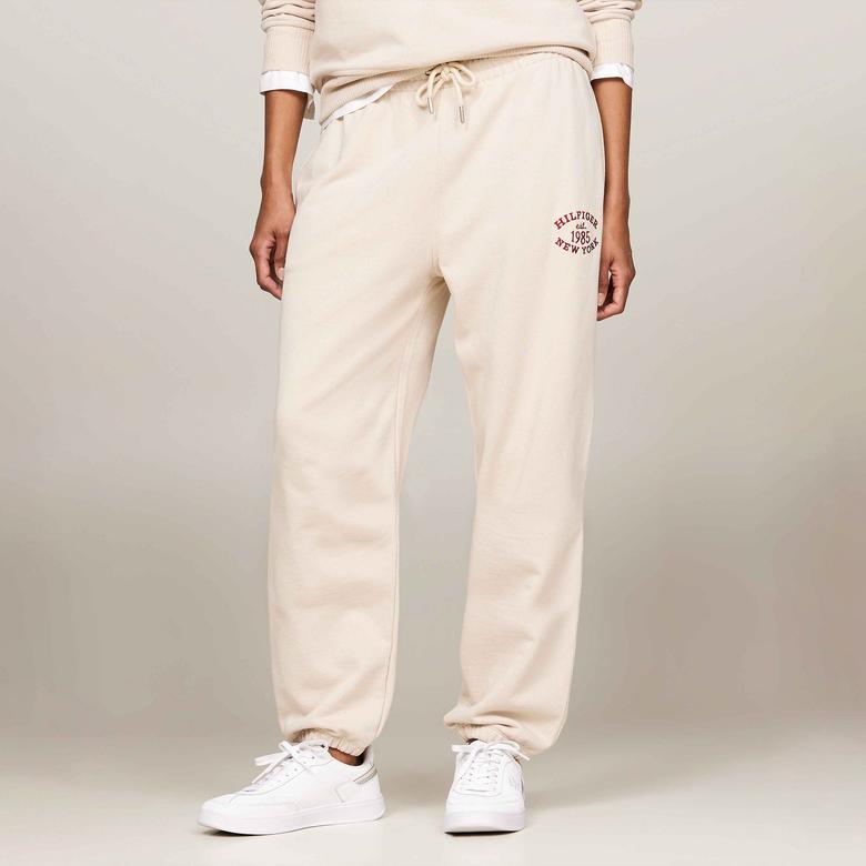 Tommy Hilfiger Kadın Bej Eşofman Altı