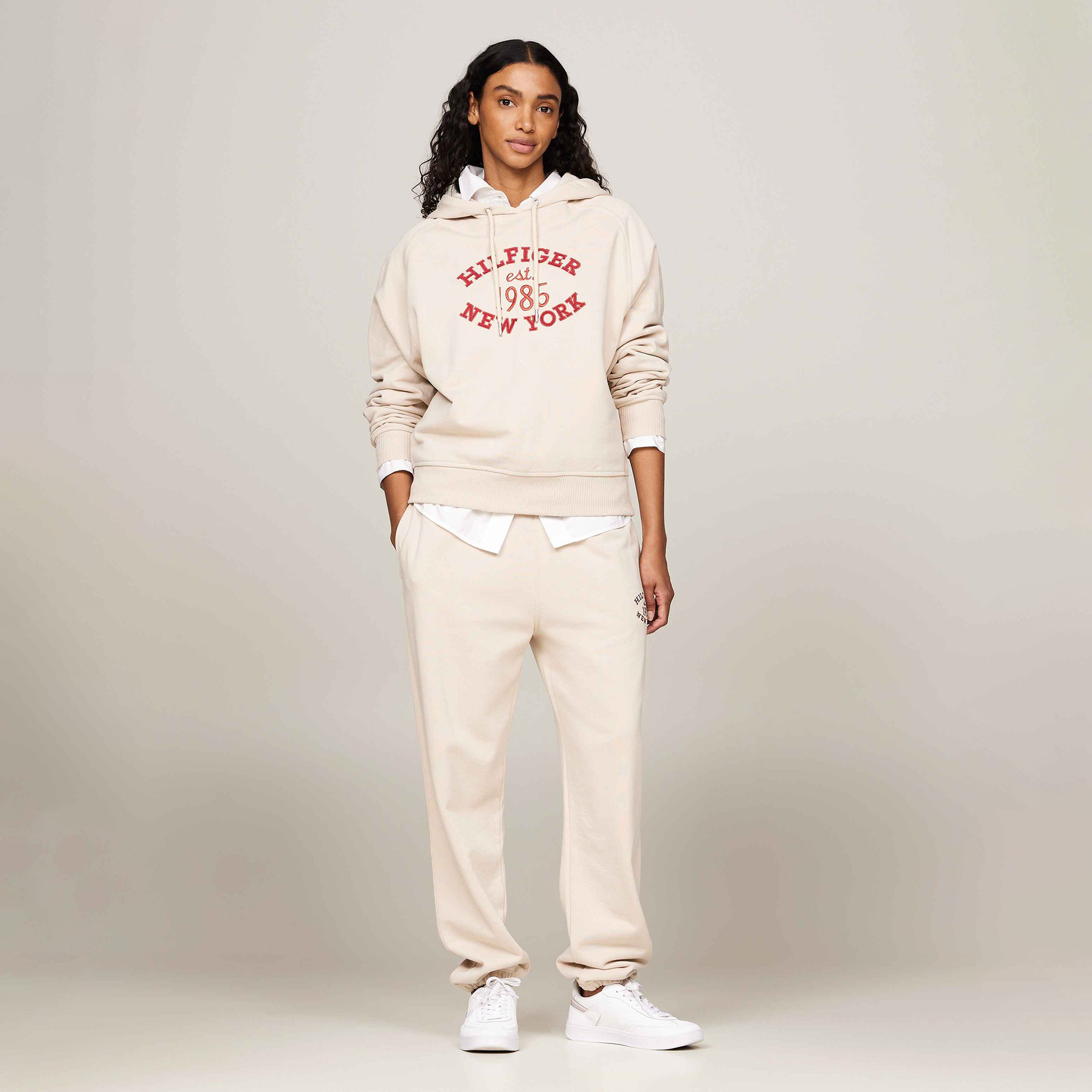 Tommy Hilfiger Kadın Bej Eşofman Altı