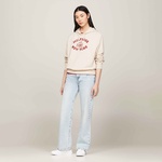Tommy Hilfiger Kadın Bej Sweatshirt