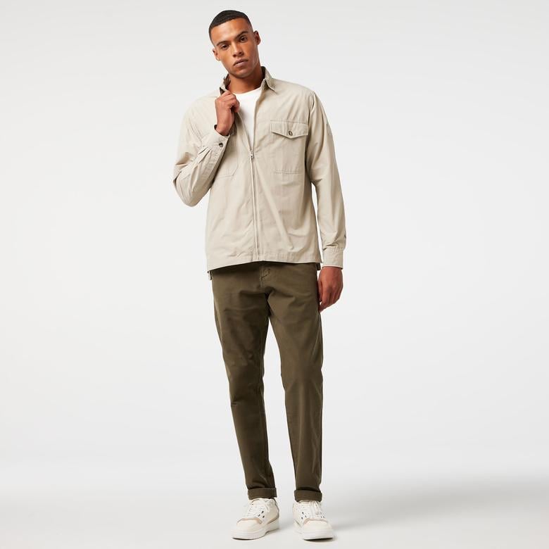 Tommy Hilfiger Erkek Bej Gömlek