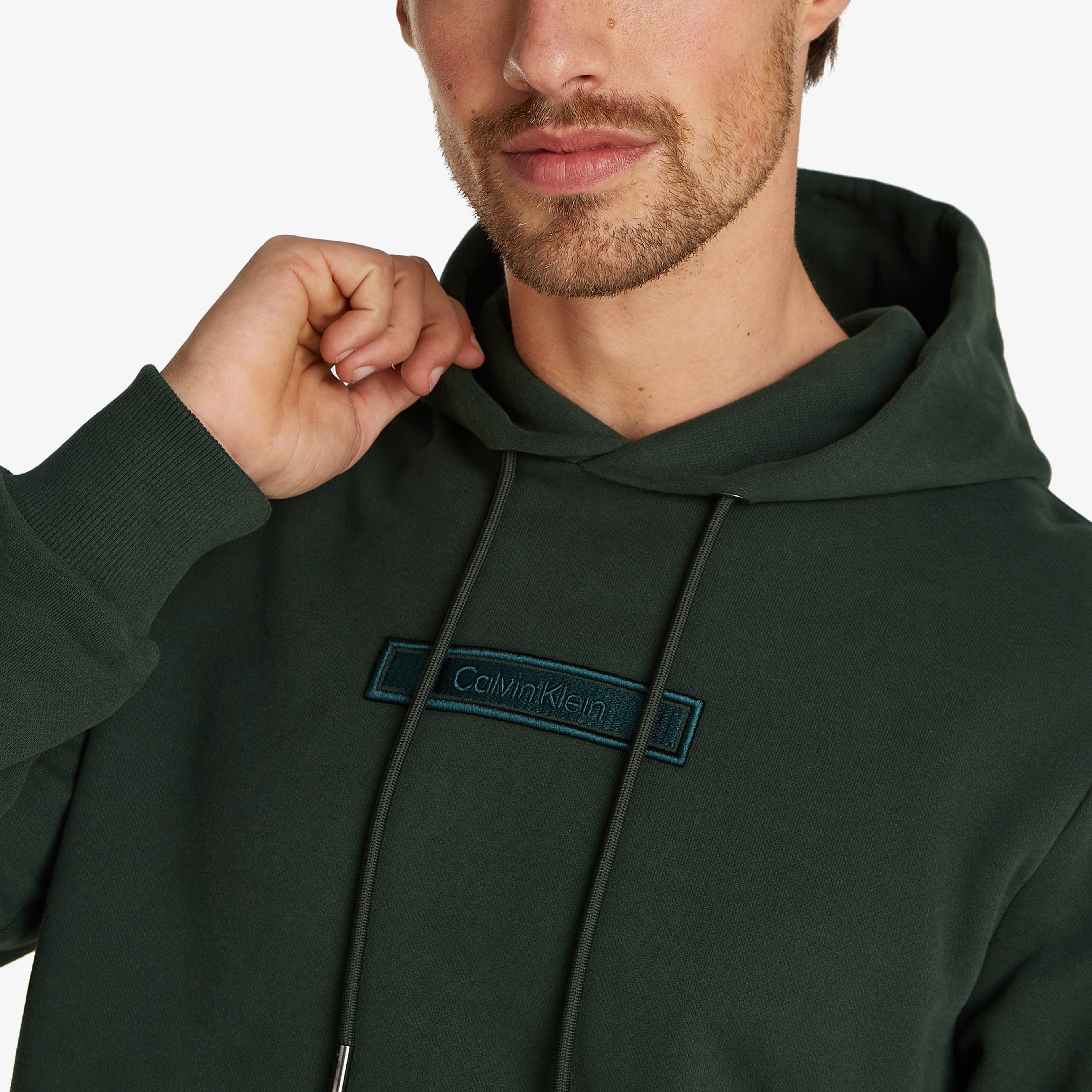 Calvin Klein Erkek Yeşil Sweatshirt