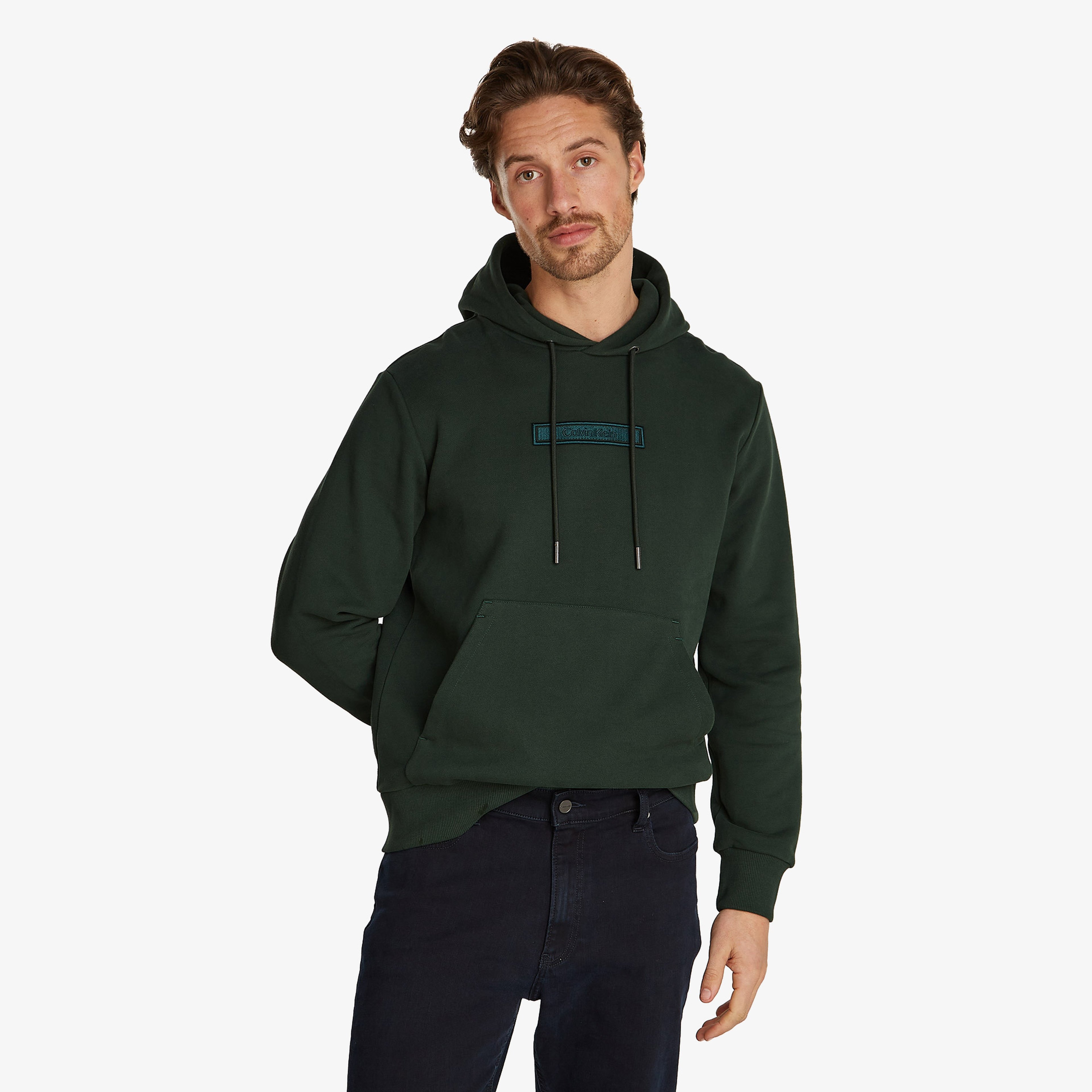 Calvin Klein Erkek Yeşil Sweatshirt