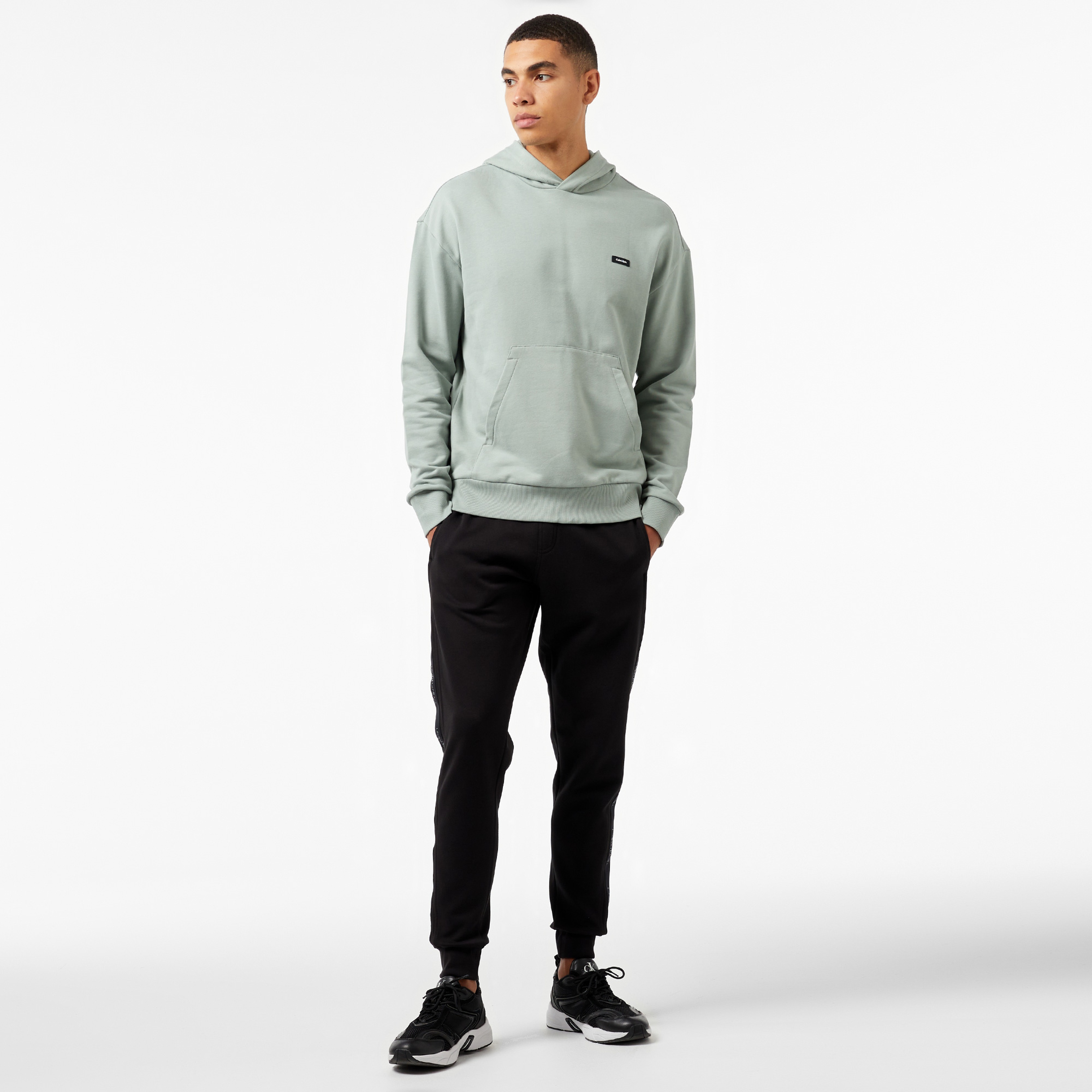 Calvin Klein Erkek Gri Sweatshirt