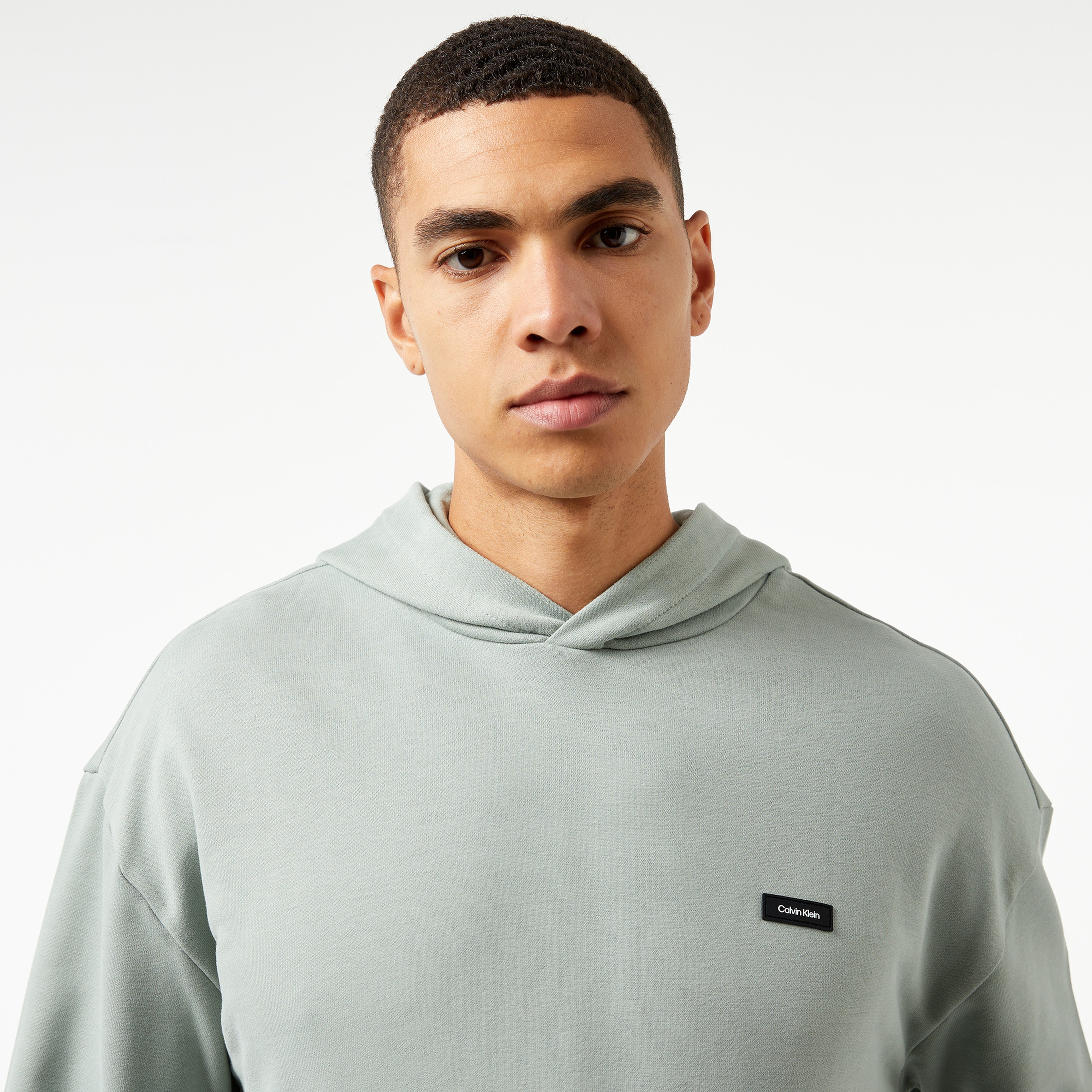 Calvin Klein Erkek Gri Sweatshirt