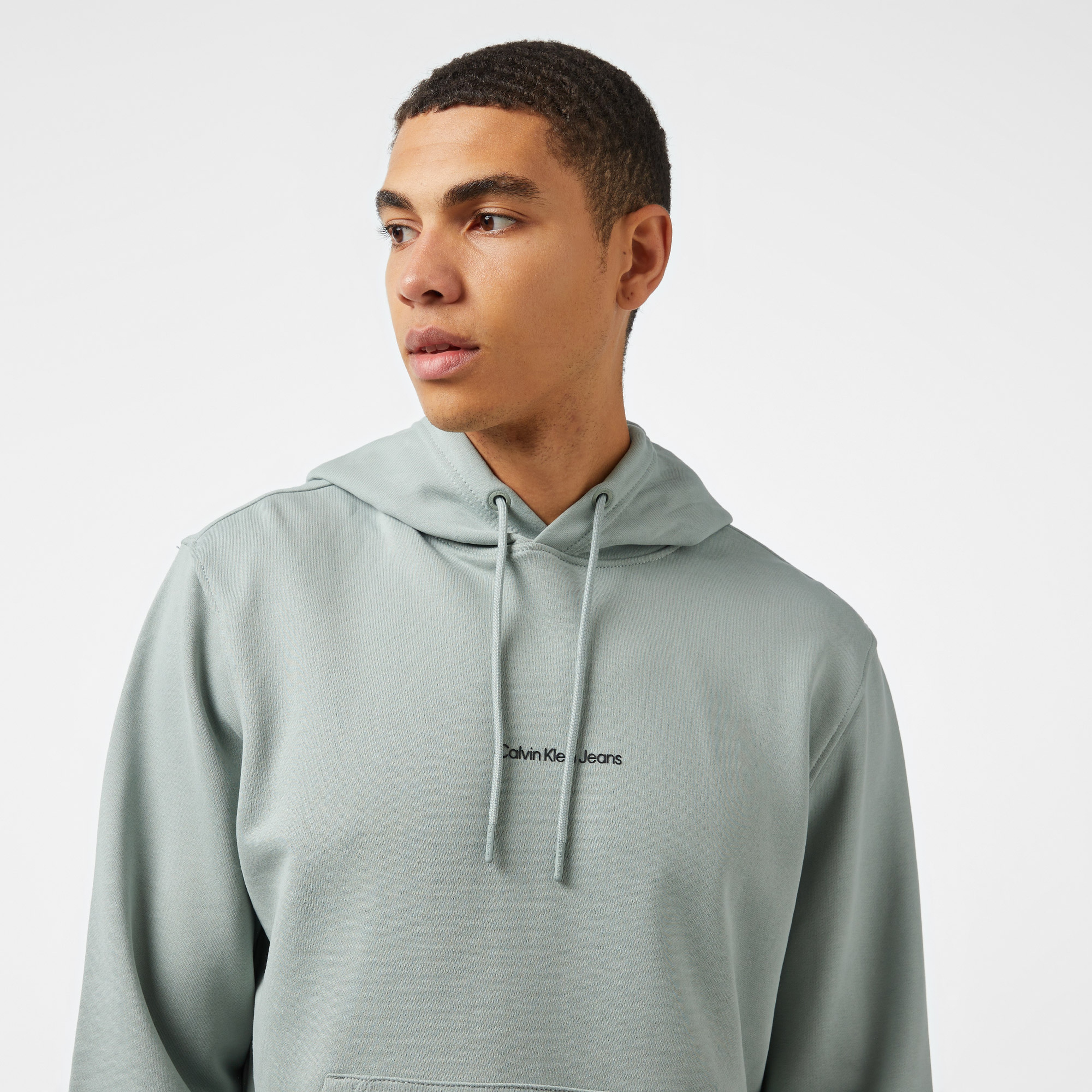 Calvin Klein Jeans Erkek Gri Sweatshirt