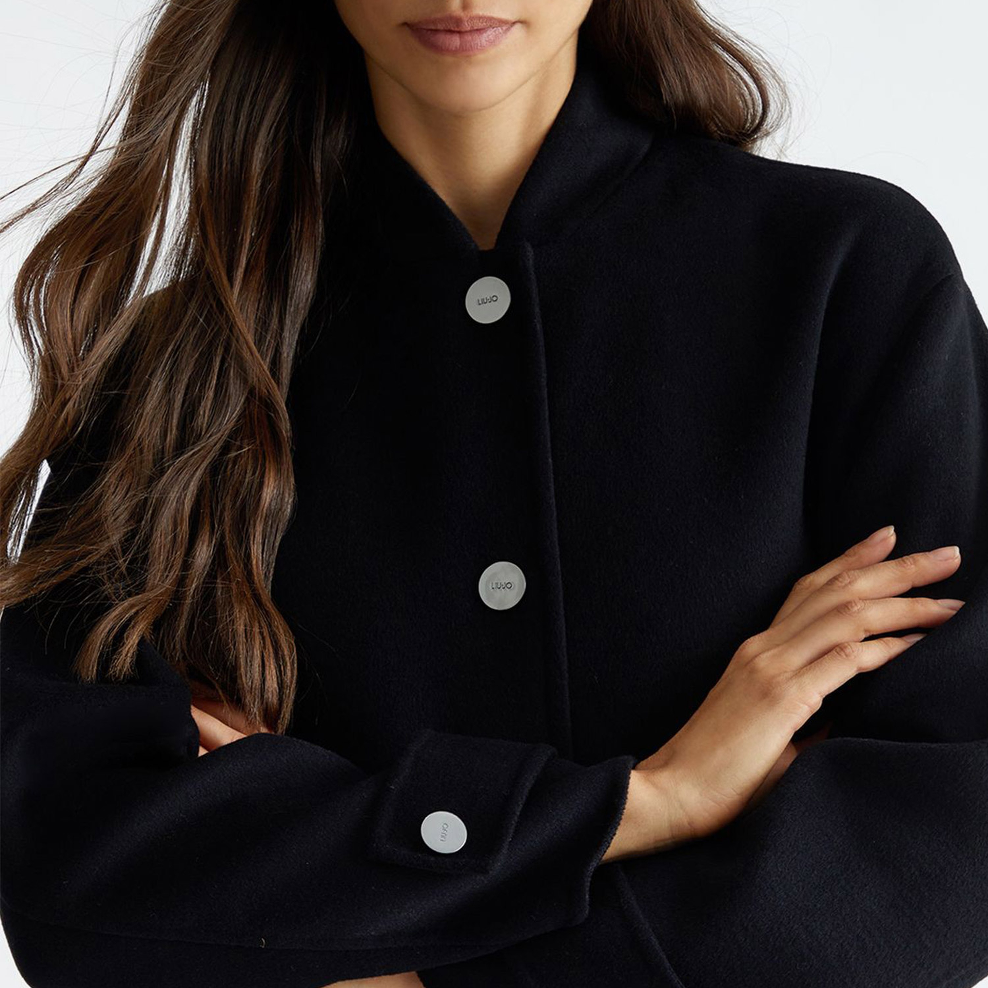 Liu Jo Kadın Siyah Mont