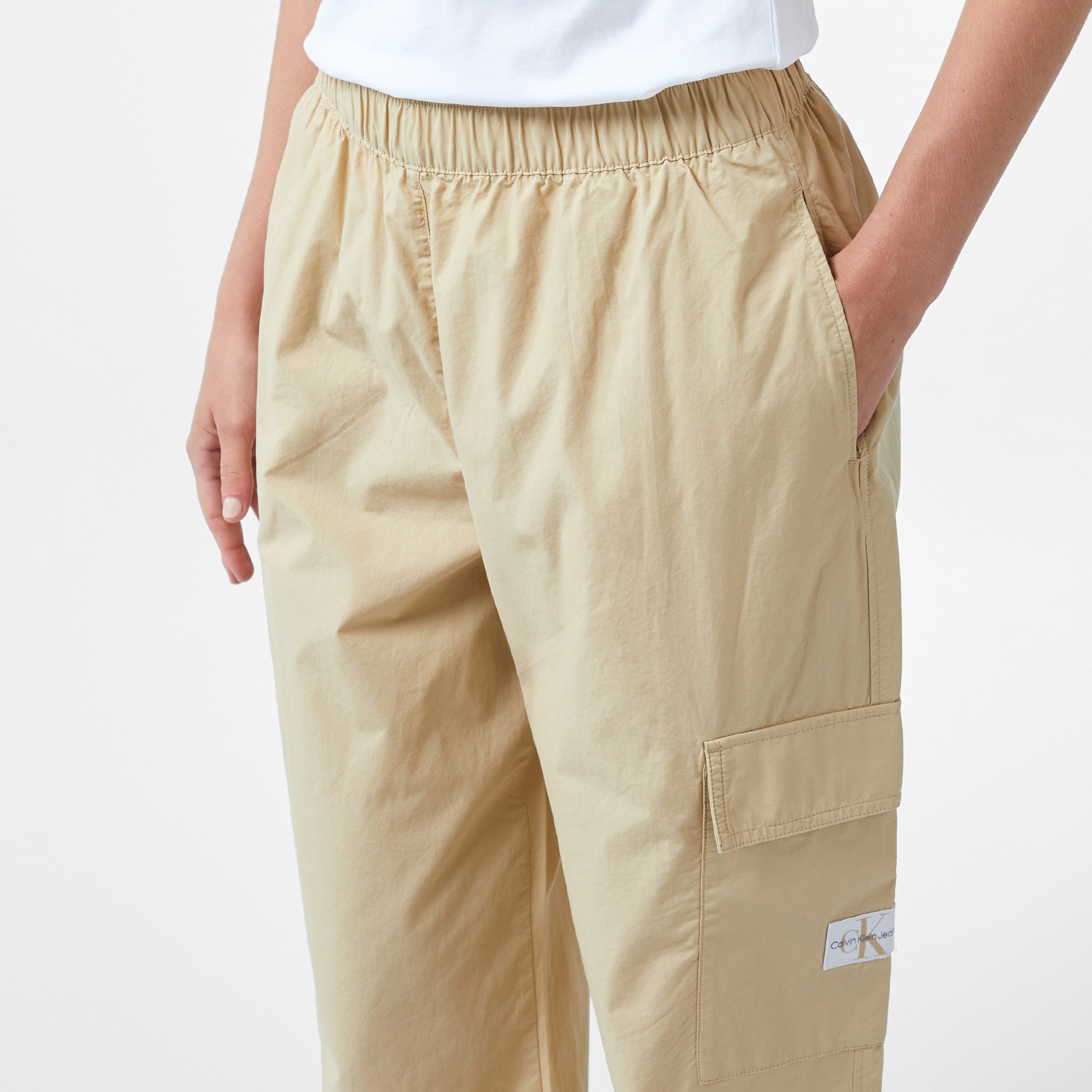 Calvin Klein Jeans Kadın Haki Pantolon