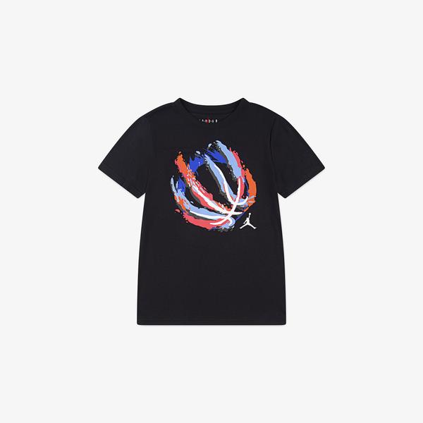 Jordan Basketball Fire Çocuk Siyah T-Shirt