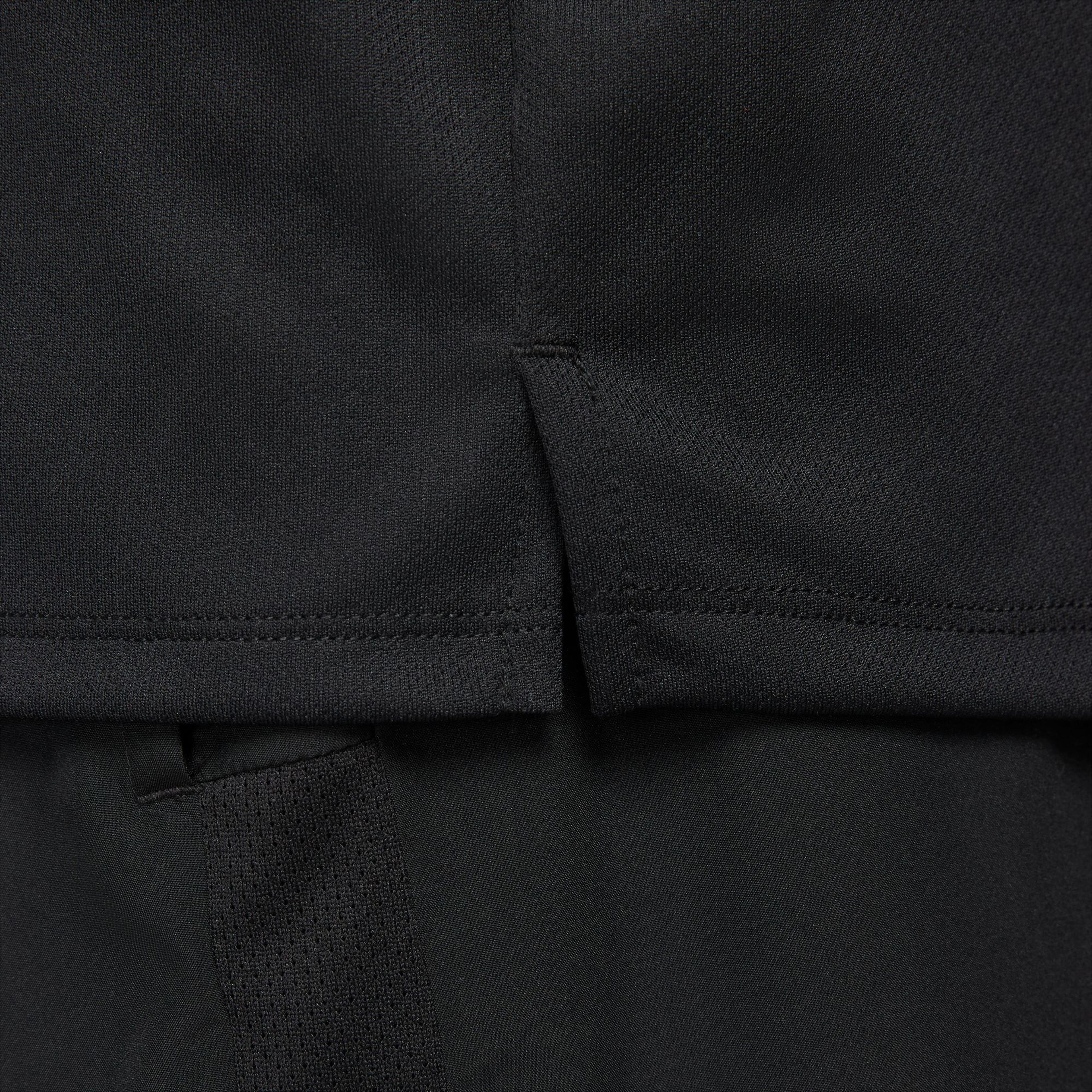 Nike Dri-Fit Miler Tank Erkek Siyah Kolsuz T-Shirt