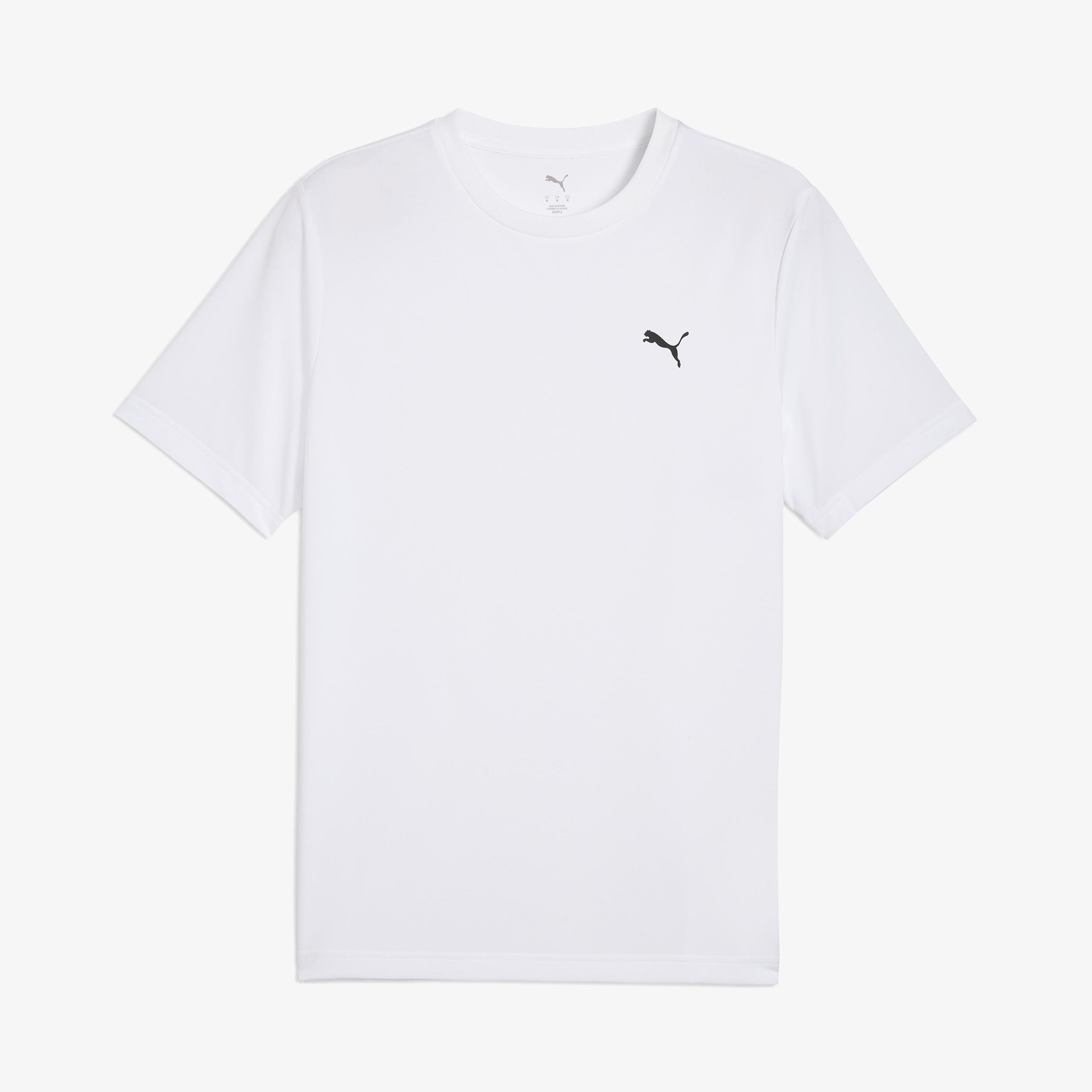 Puma Ess Small Logo Poly Erkek Beyaz T-Shirt