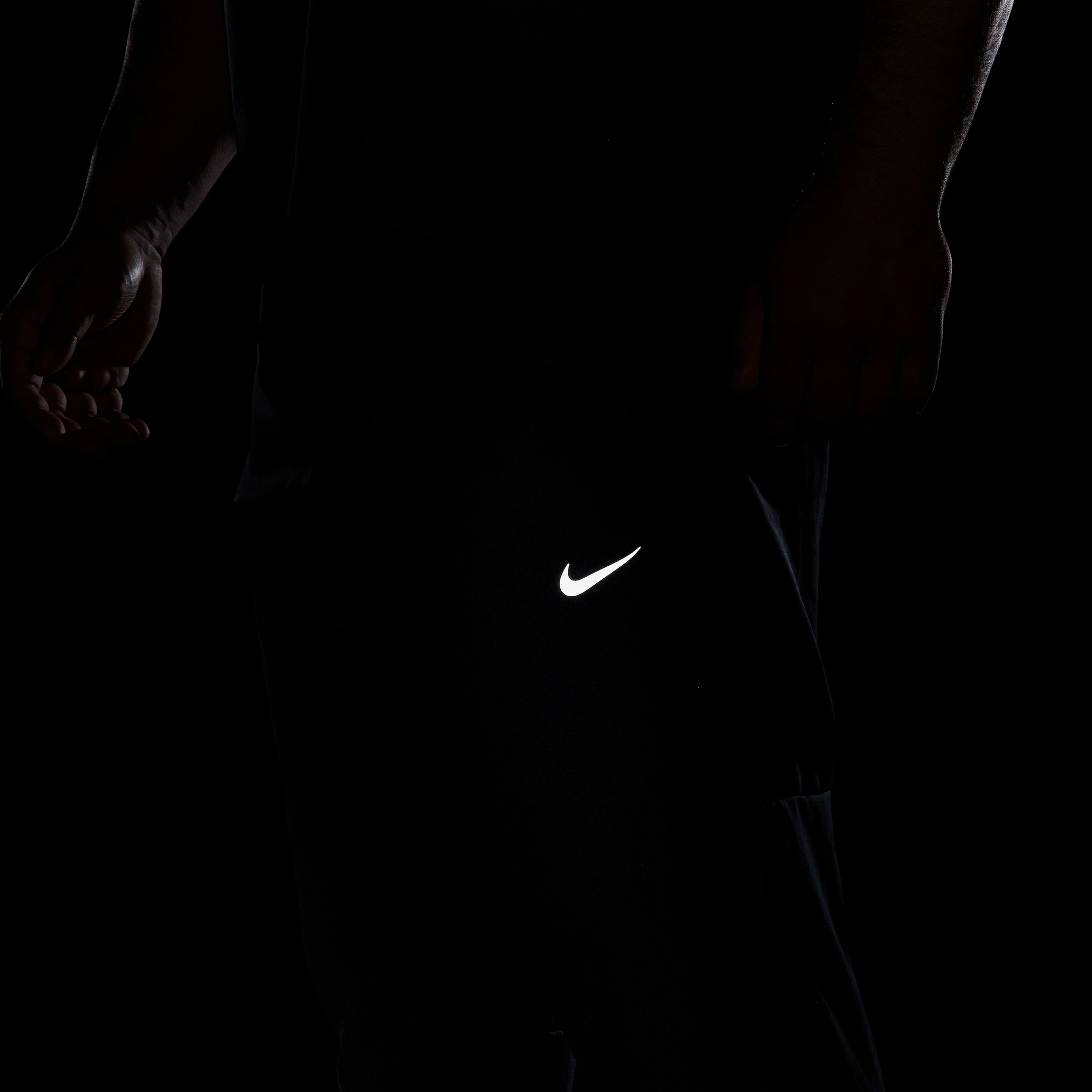 Nike Challenger Dri-Fit Erkek Siyah Koşu Eşofman Altı