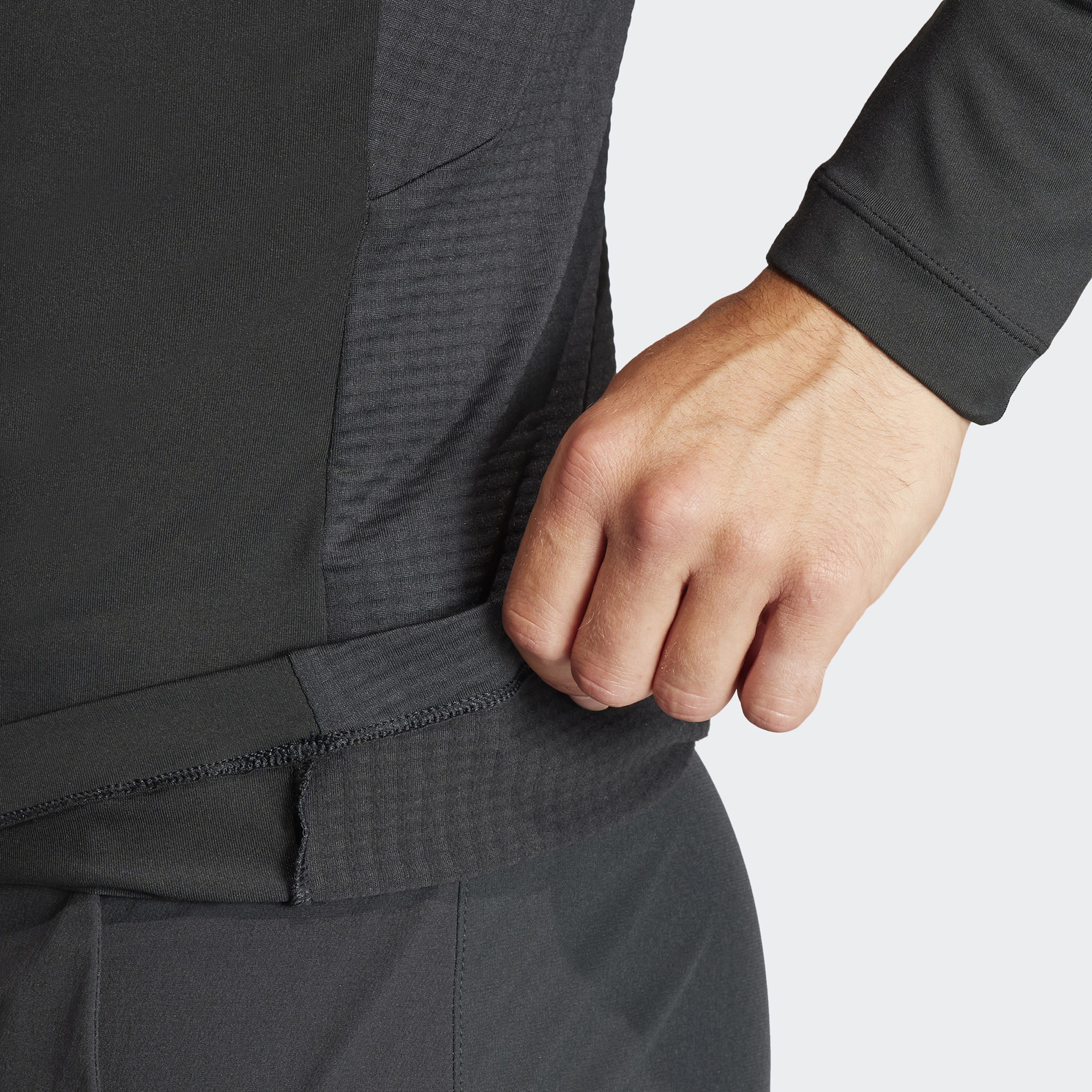 adidas Xperior Erkek Siyah Uzun Kollu Üst