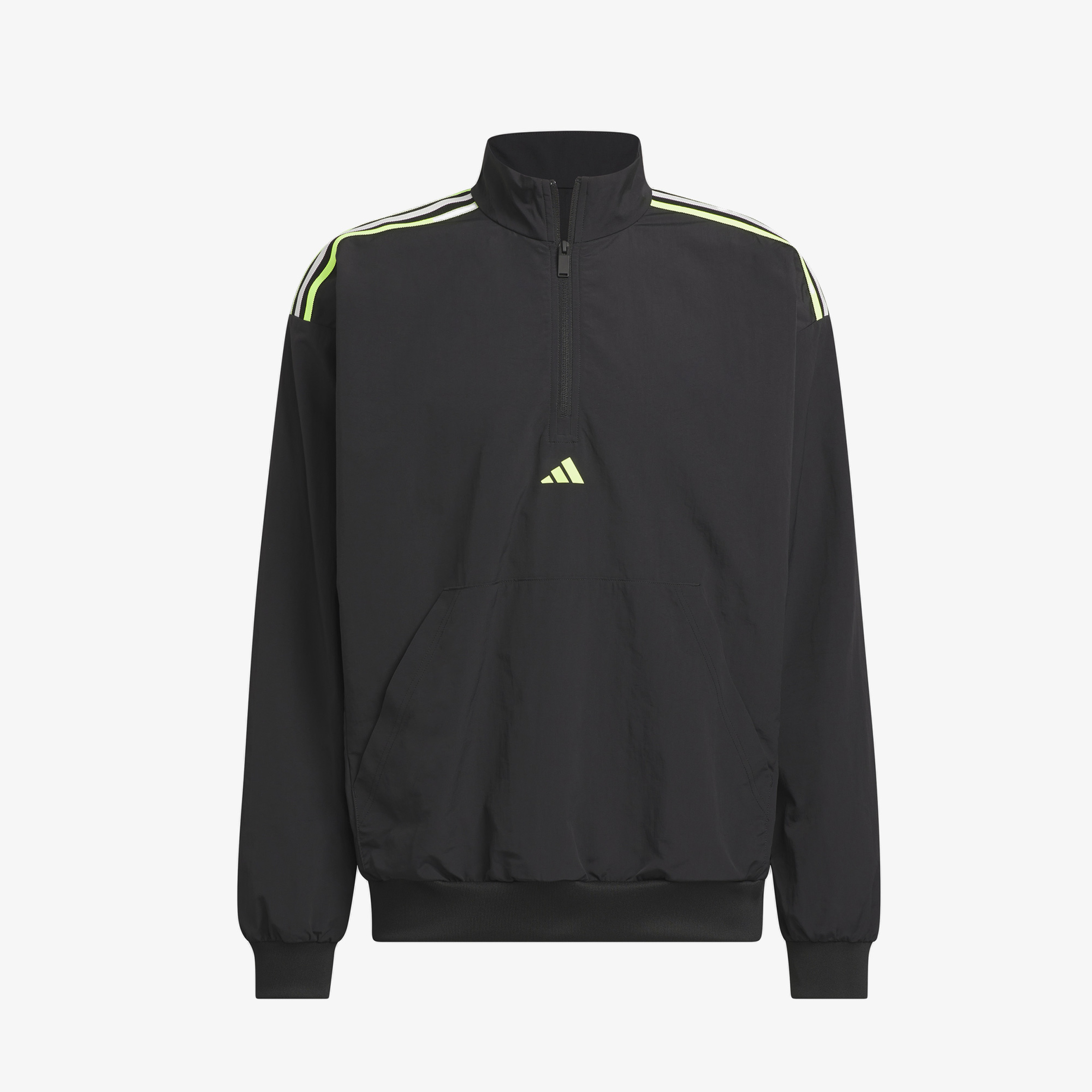 adidas Basketball Select 1/4 Zip Erkek Siyah Günlük Ceket