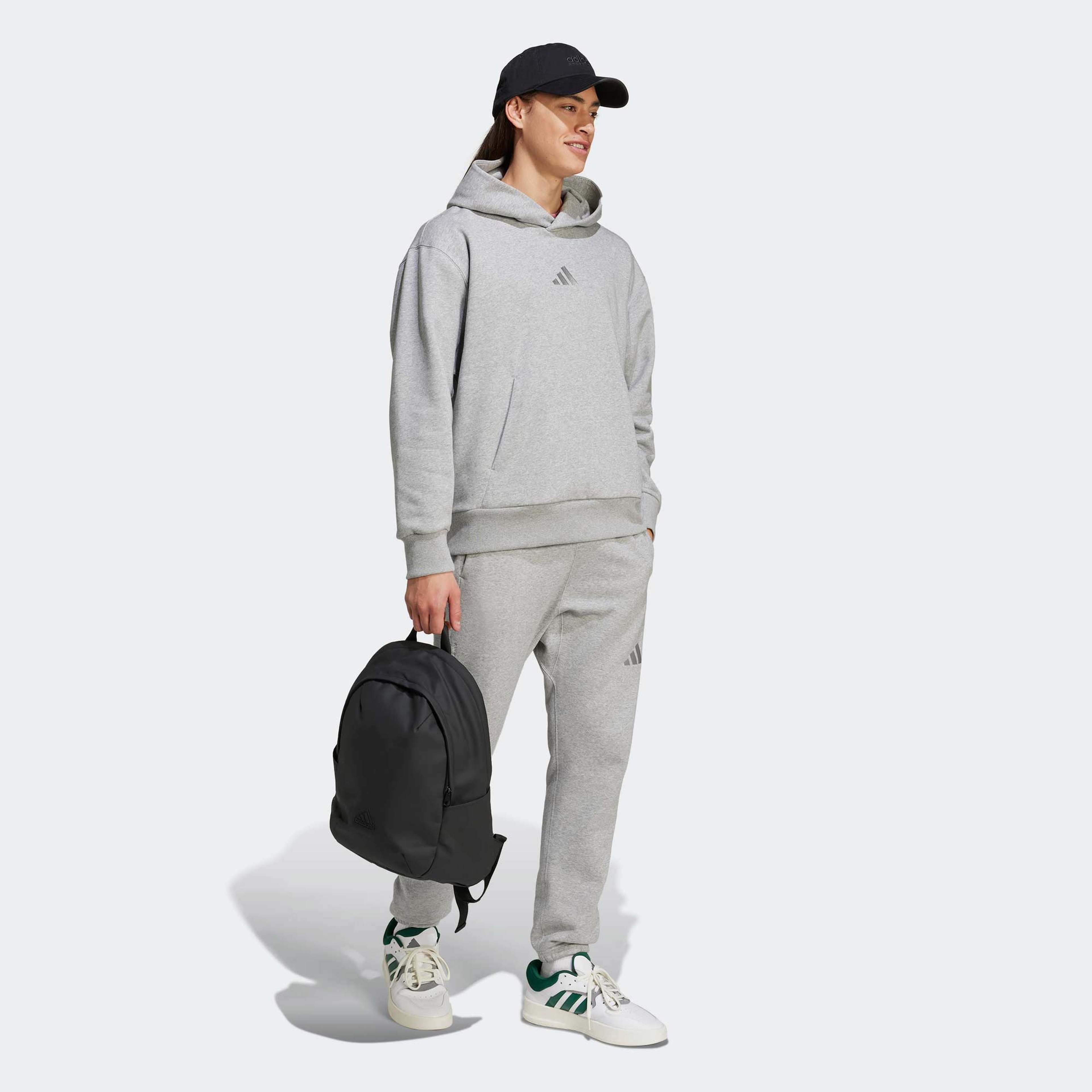 Adidas Erkek Gri Günlük Eşofman Altı