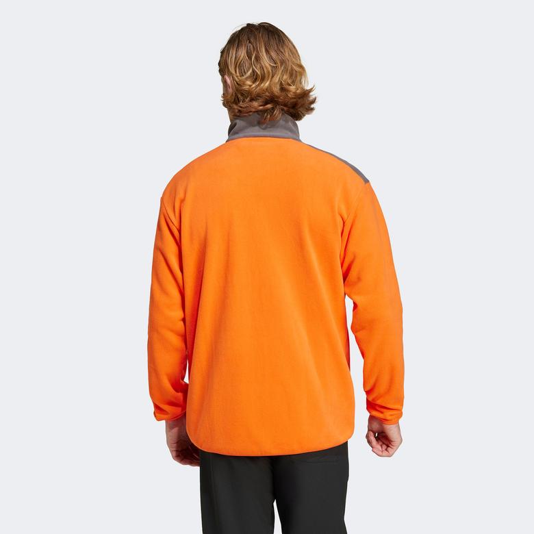 adidas Terrex Multi Full Zipped Erkek Turuncu Sweatshirt