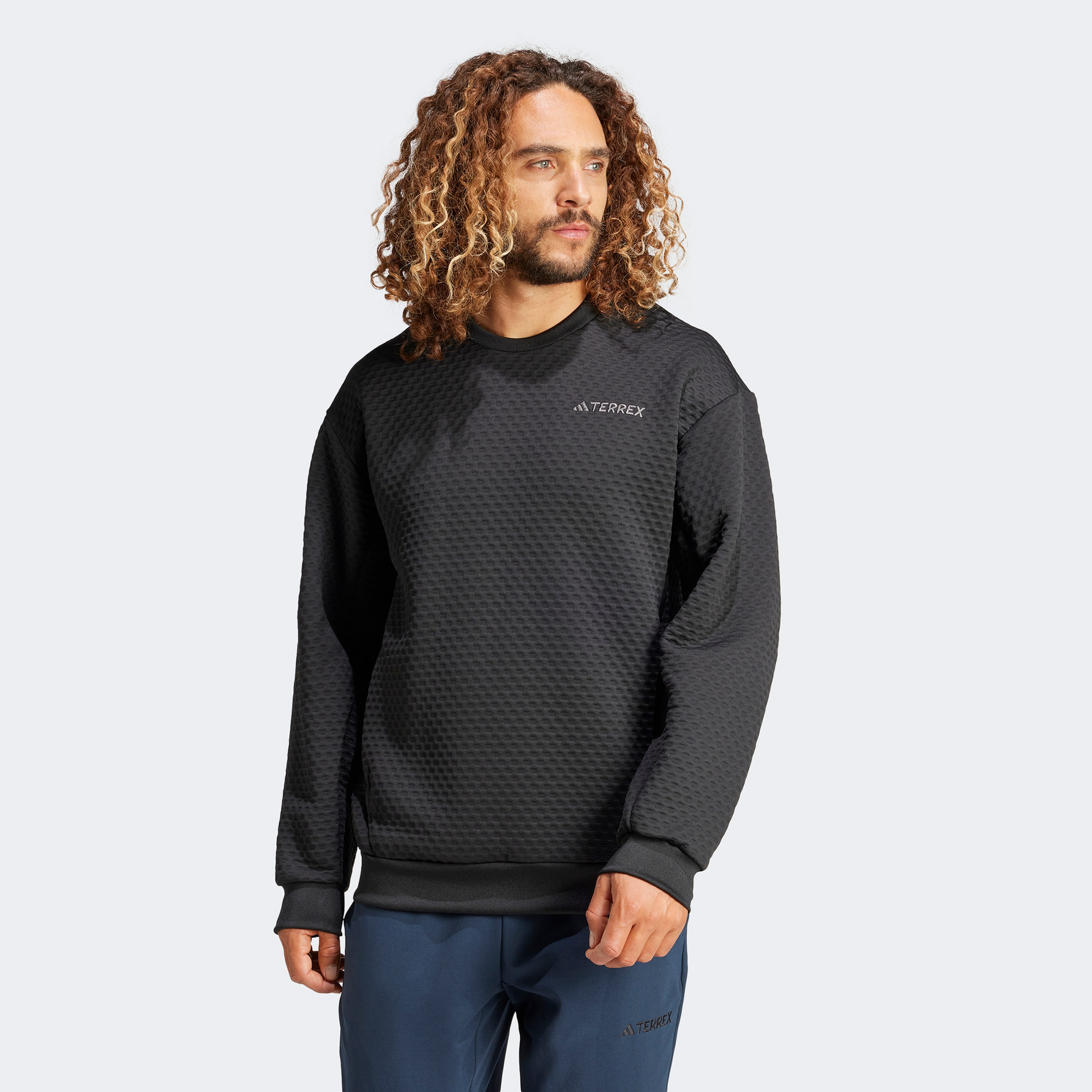 Erkek Siyah Sweatshirt