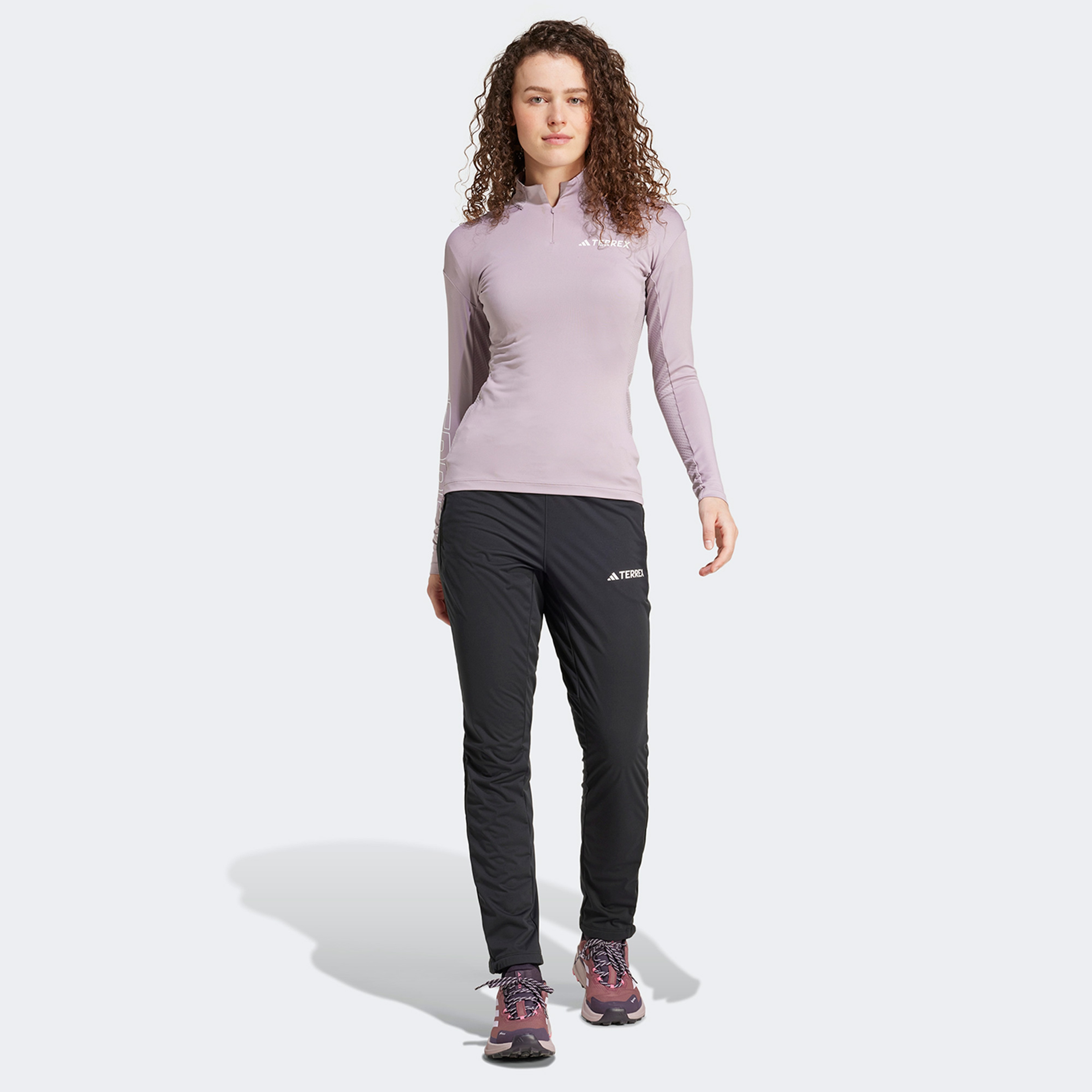 adidas Xpr Longsleeve Kadın Mor Antrenman Üstü