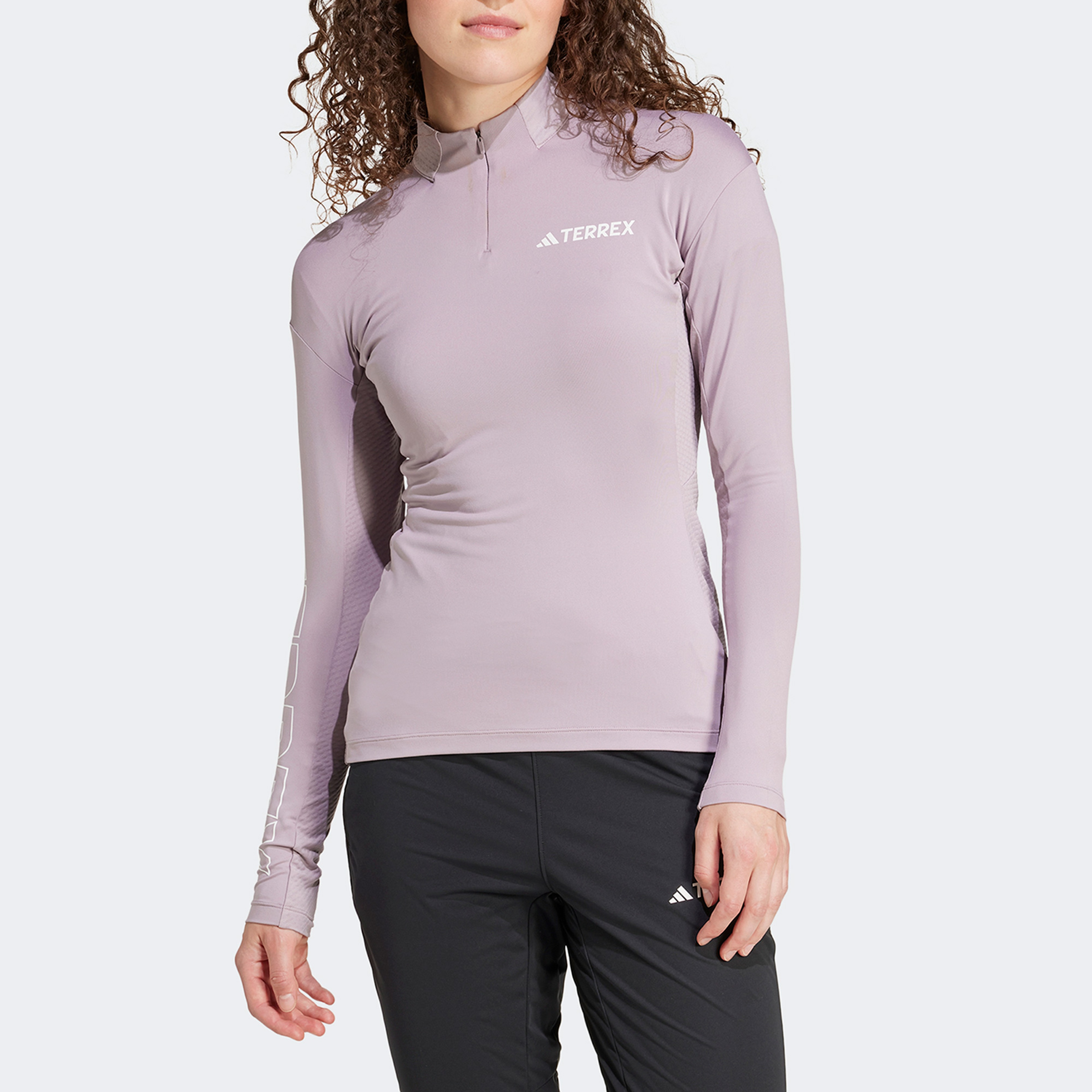 adidas Xpr Longsleeve Kadın Mor Antrenman Üstü